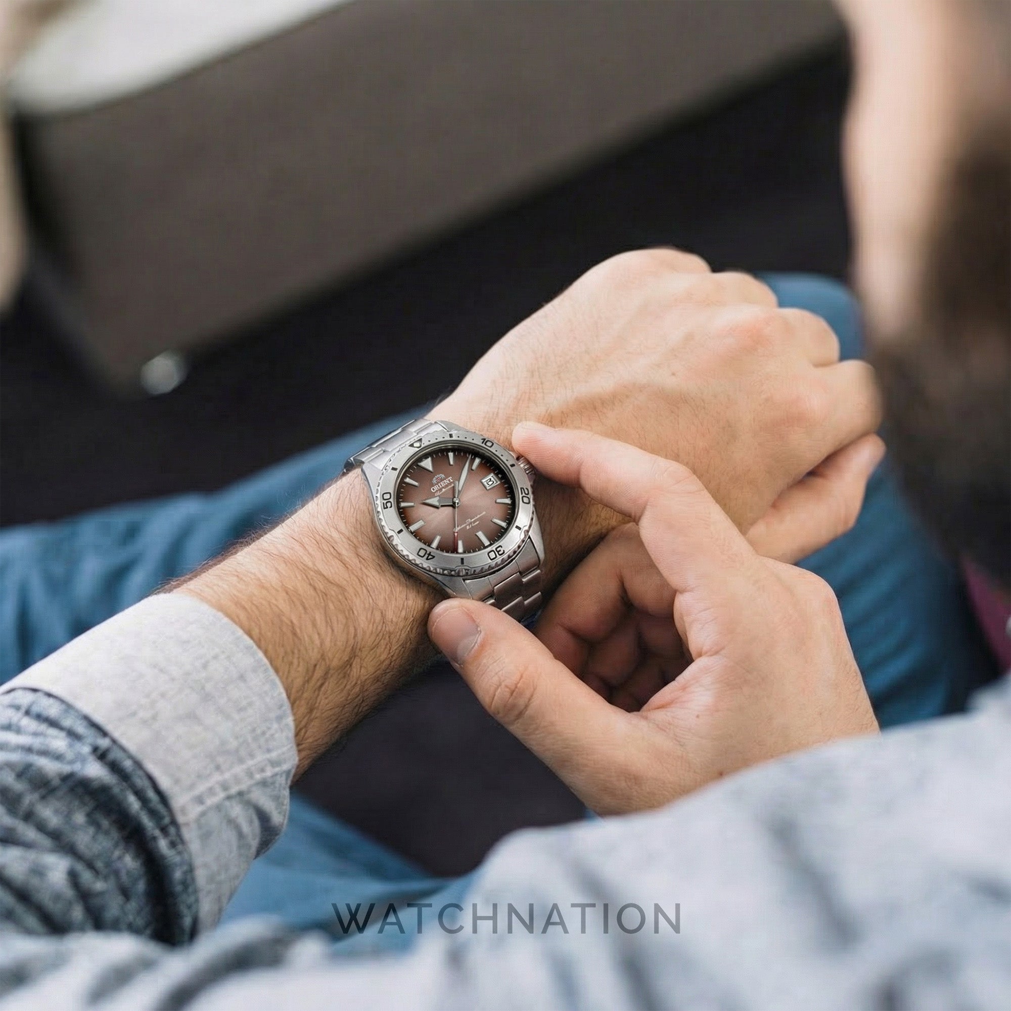 Orient Mako 40 Limited Release Copper Dial Steel Men's Dive Automatic Watch RA-AC0Q17Y30B