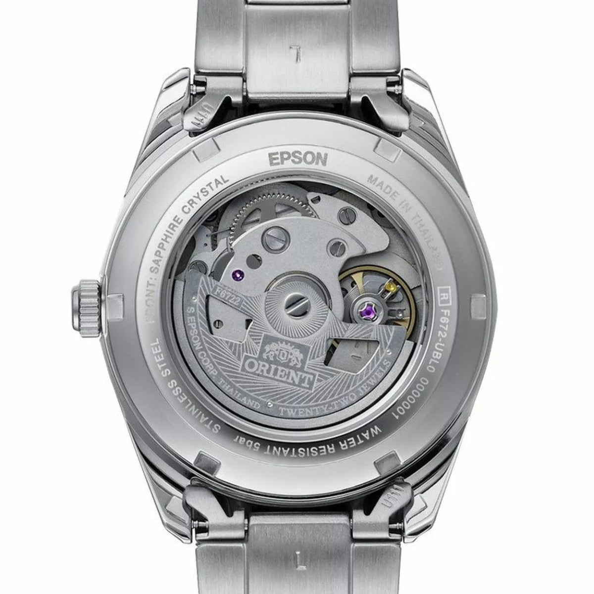 Orient Contemporary Stretto Automatic Blue Dial Steel Strap Men's Watch RA-AC0R02L30B