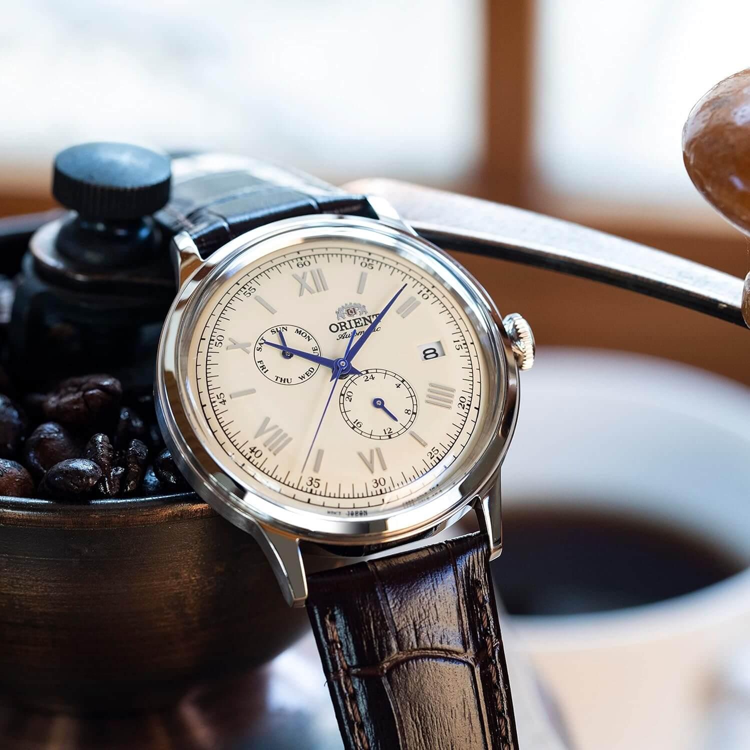 Orient Bambino Classic Vintage Style Automatic Cream Dial Men’s Dress Watch RA-AK0702Y30B