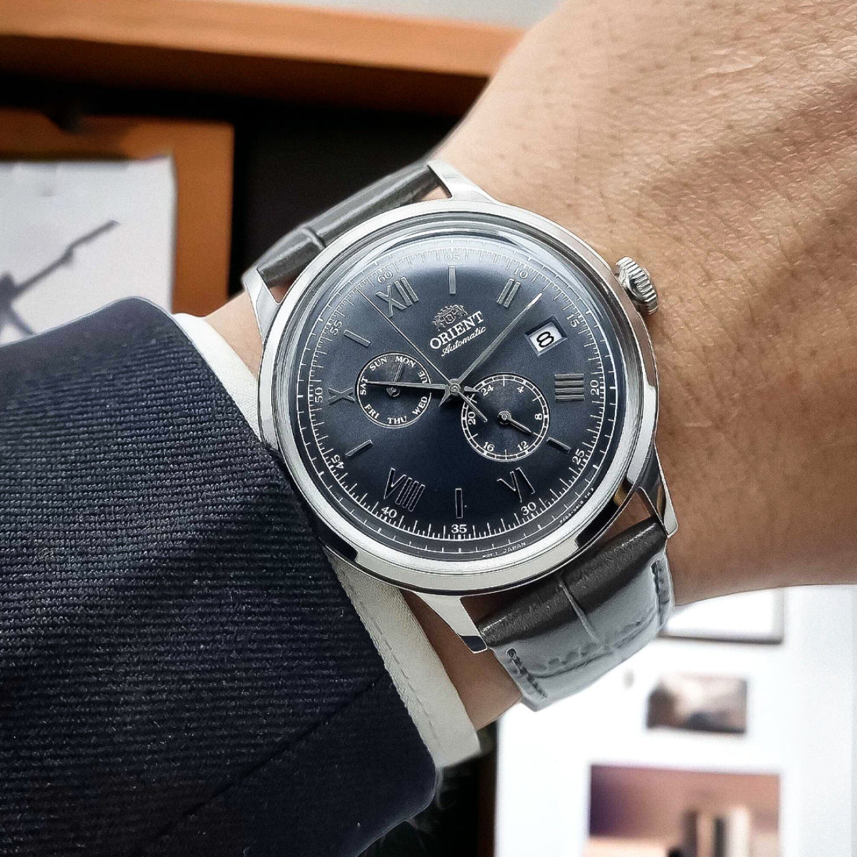 Orient Classic Bambino 2nd Generation Black Dial Men’s Watch RA-AK0704N30B