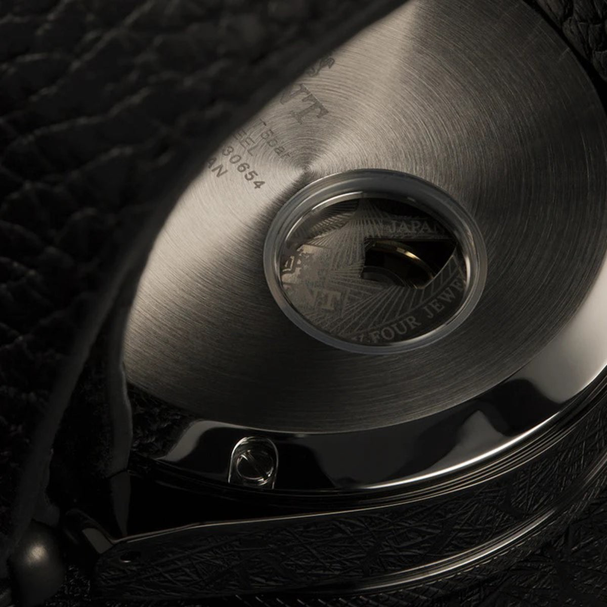 Orient Revival Retro Future Camera Green Dial Leather Strap Men's Watch RA-AR0202E30B