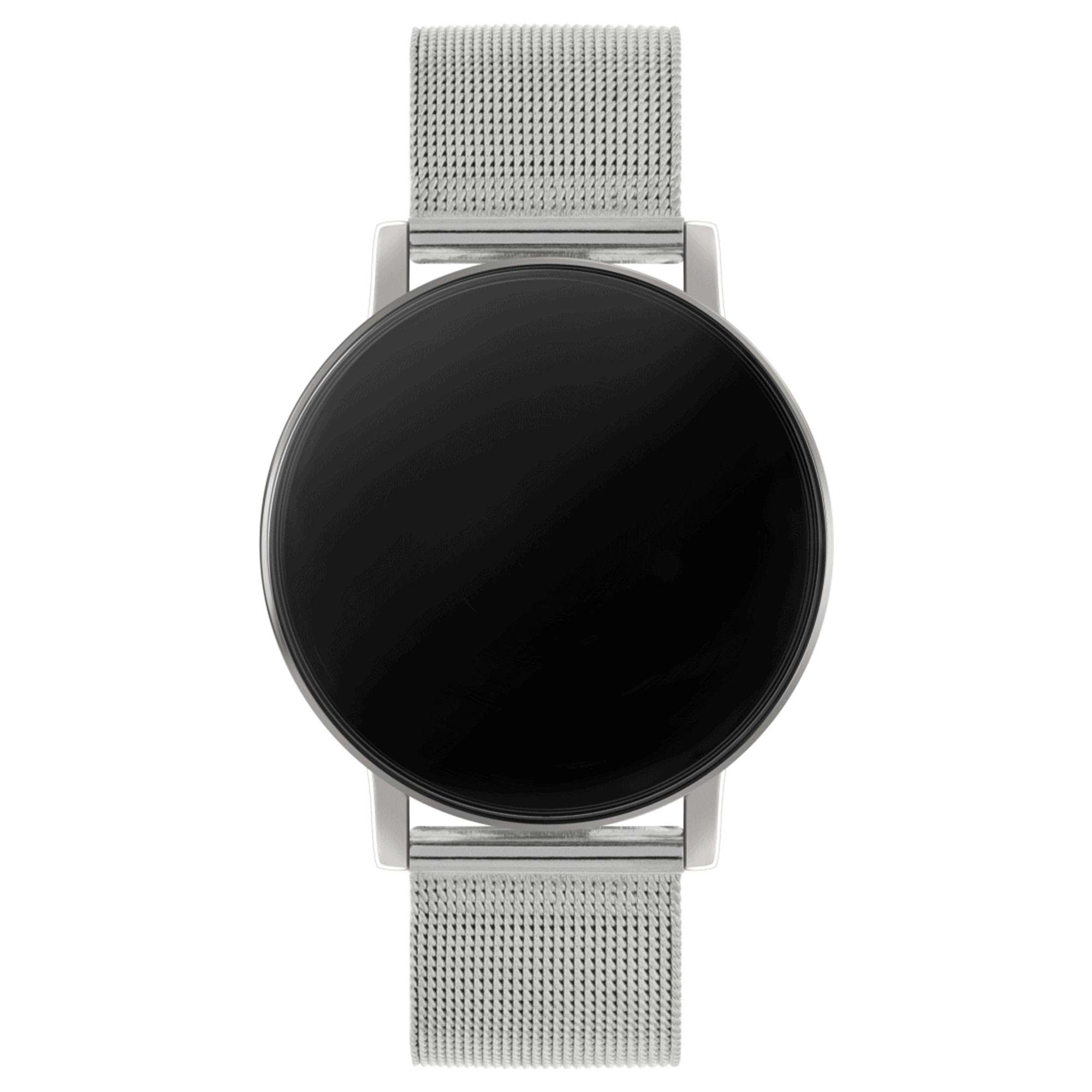 Reflex Active Series 05 Quartz Black Dial Steel Milanese Bracelet Ladies Watch RA05-4015