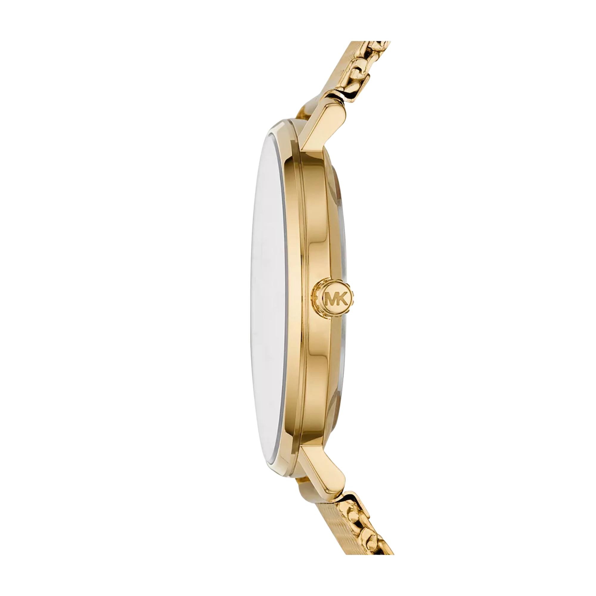 Michael Kors Pyper Gold-Tone Stainless Steel Strap Gold Dial Women’s Watch MK4339