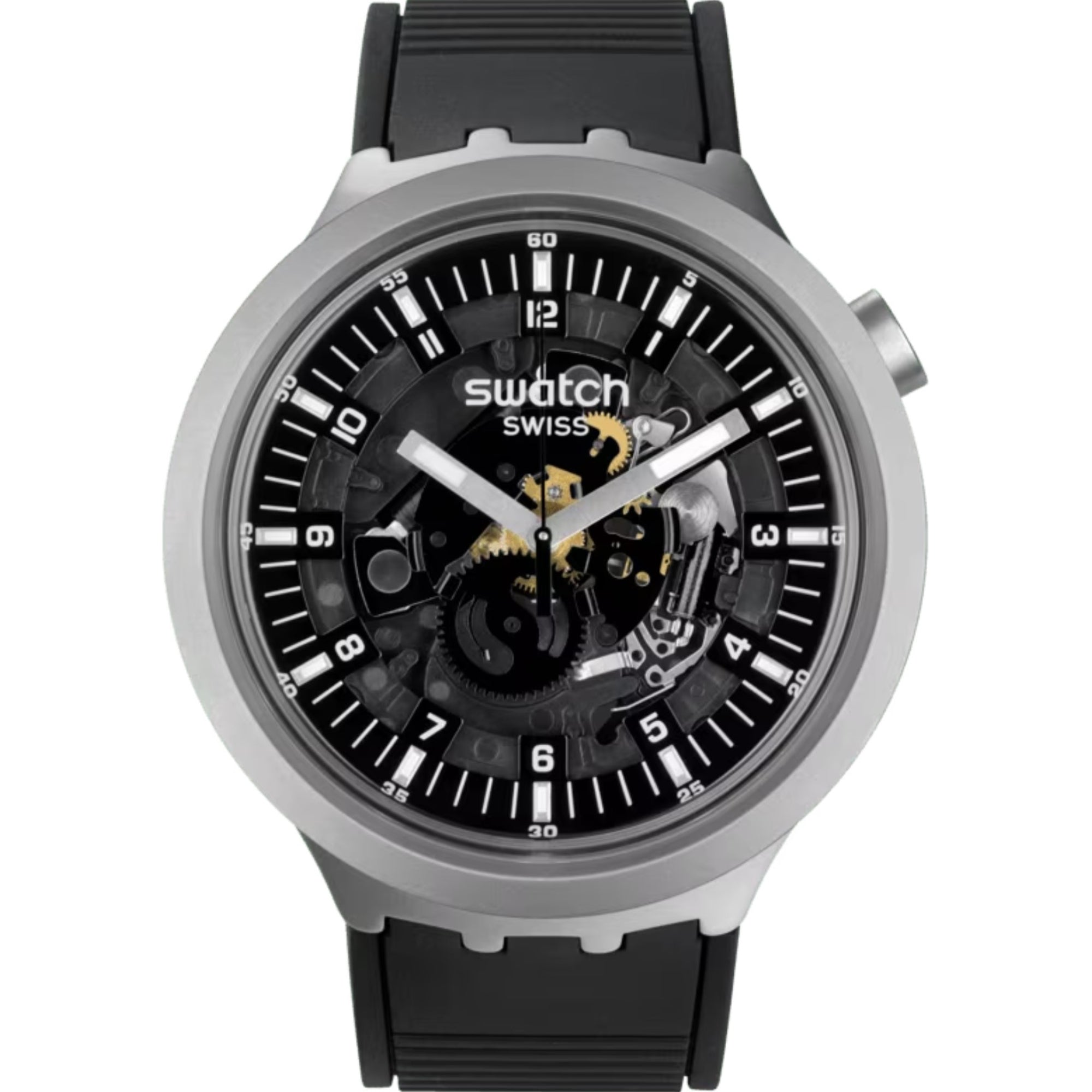 Swatch DARK IRONY Big Bold Men's Watch SB07S105