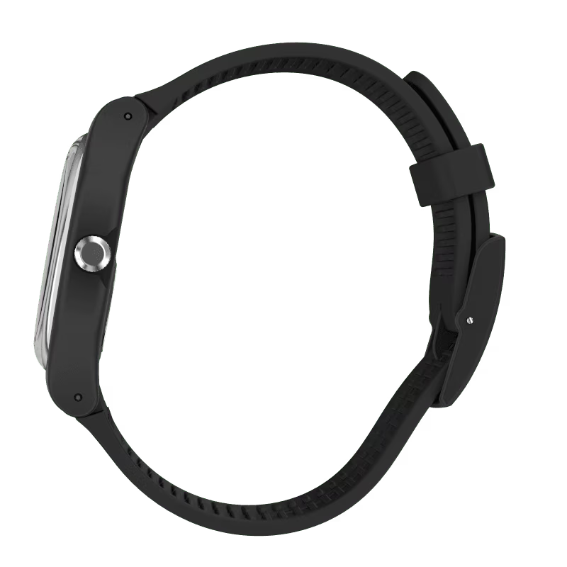 Swatch FREETID Quartz Black Dial Bio Sourced Plastic Strap Watch SO29B103