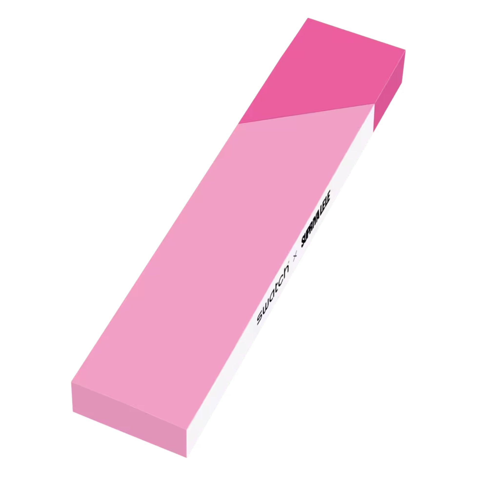 Swatch Supriya Lele India Rose 01 Quartz Multi Tonal Dial Pink Silicone Strap Ladies Watch SS08Z101