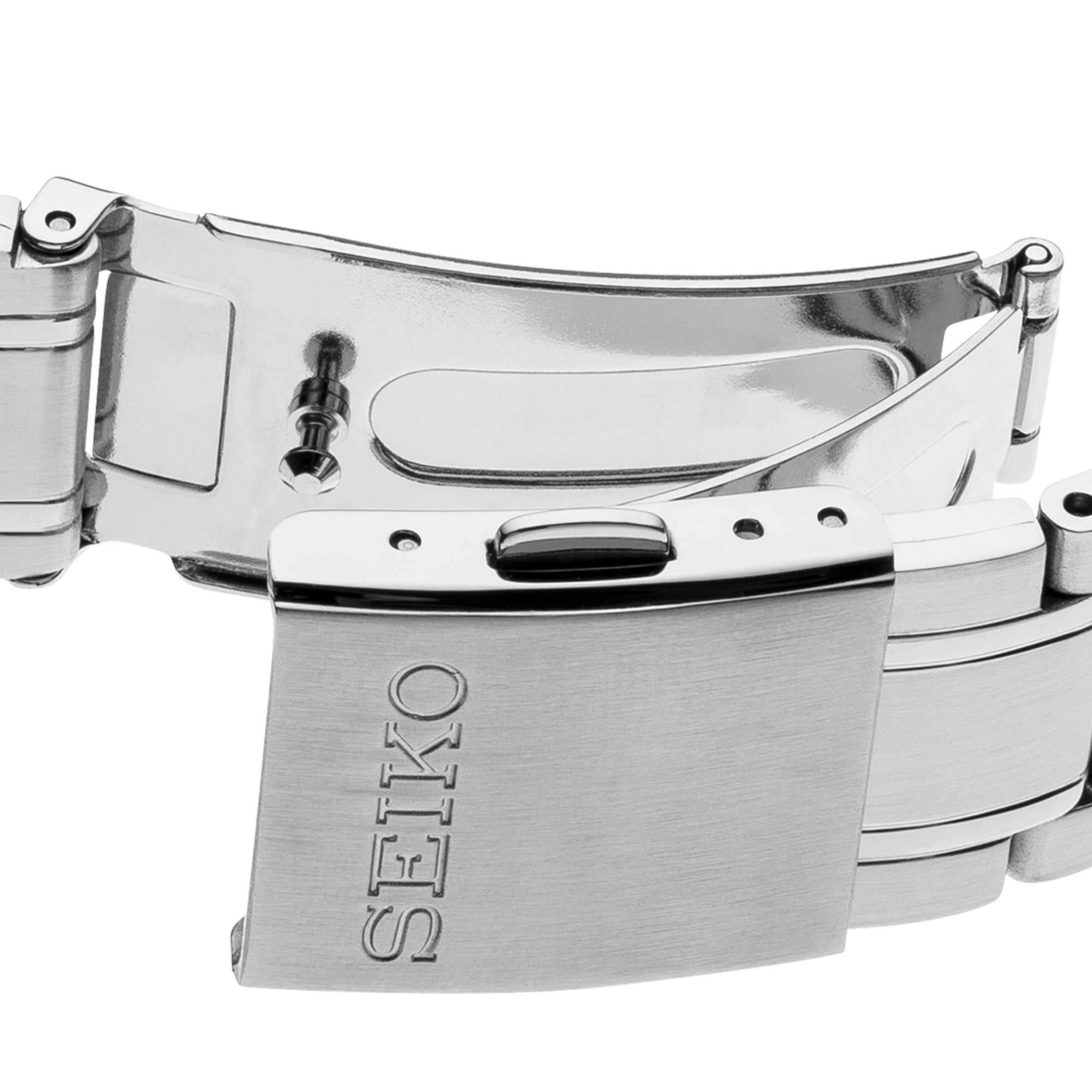 Seiko Conceptual Quartz Silver Sunburst Dial Steel Strap Men's Watch SUR307P1