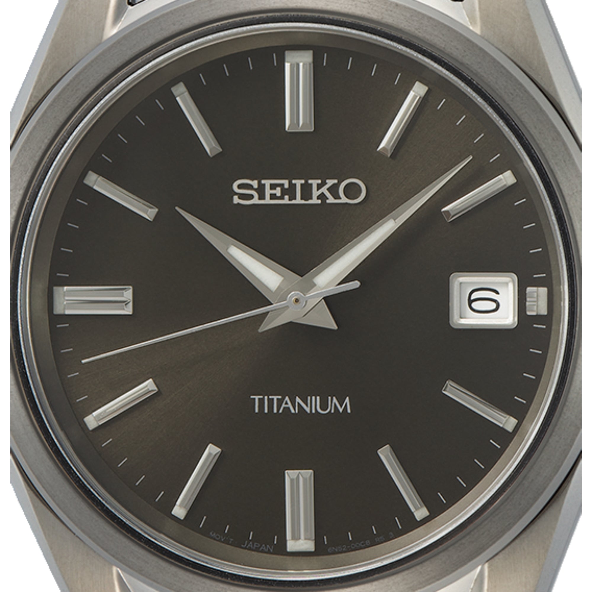 Seiko Conceptual Titanium Black Sunray Dial Titanium Strap Men's Watch SUR375P1