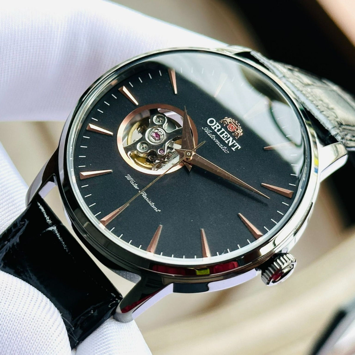 Orient Contemporary Black Dial Men’s Watch TAG02001B0