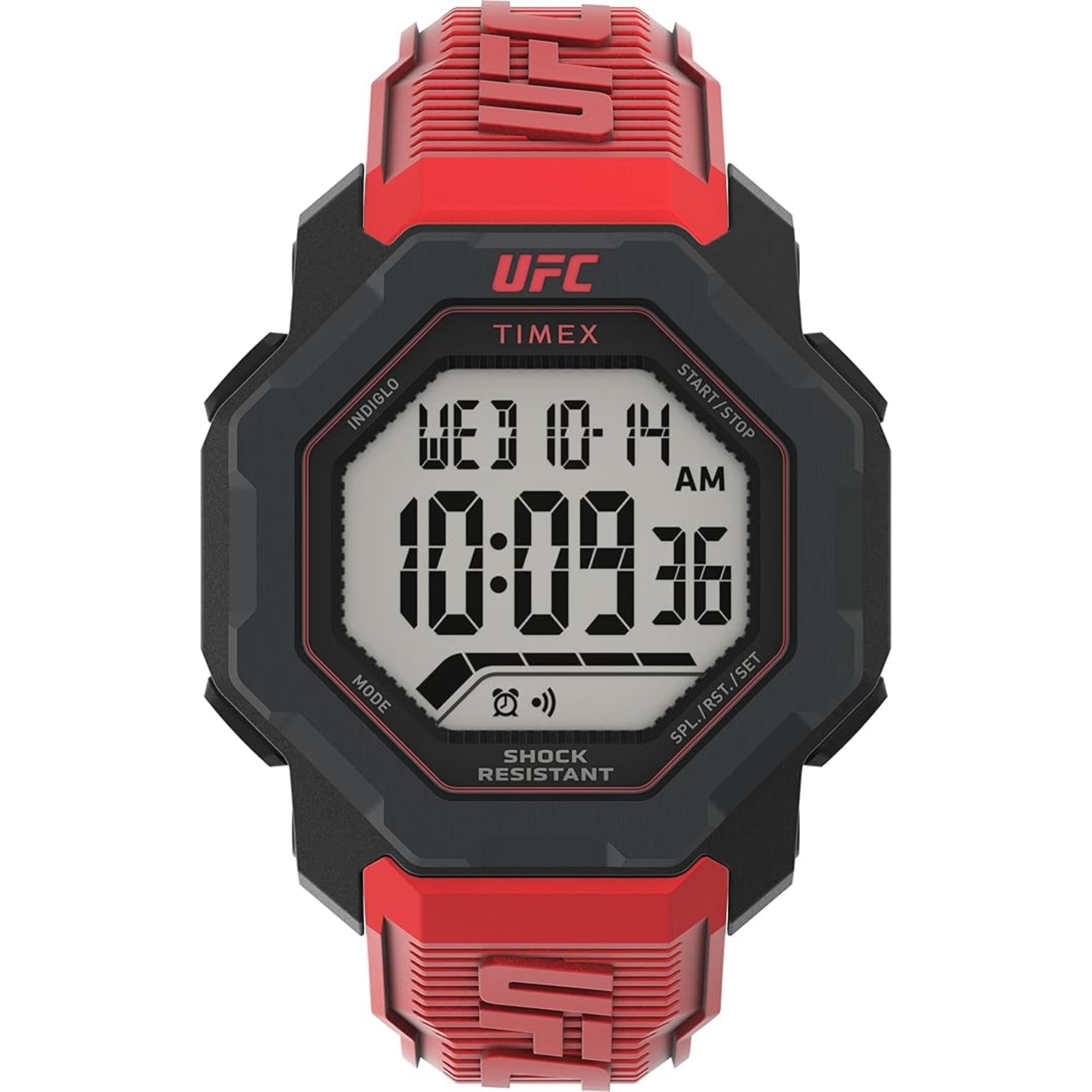 Timex UFC Strength Knockout Digital Rubber Strap Men's Watch TW2V88200