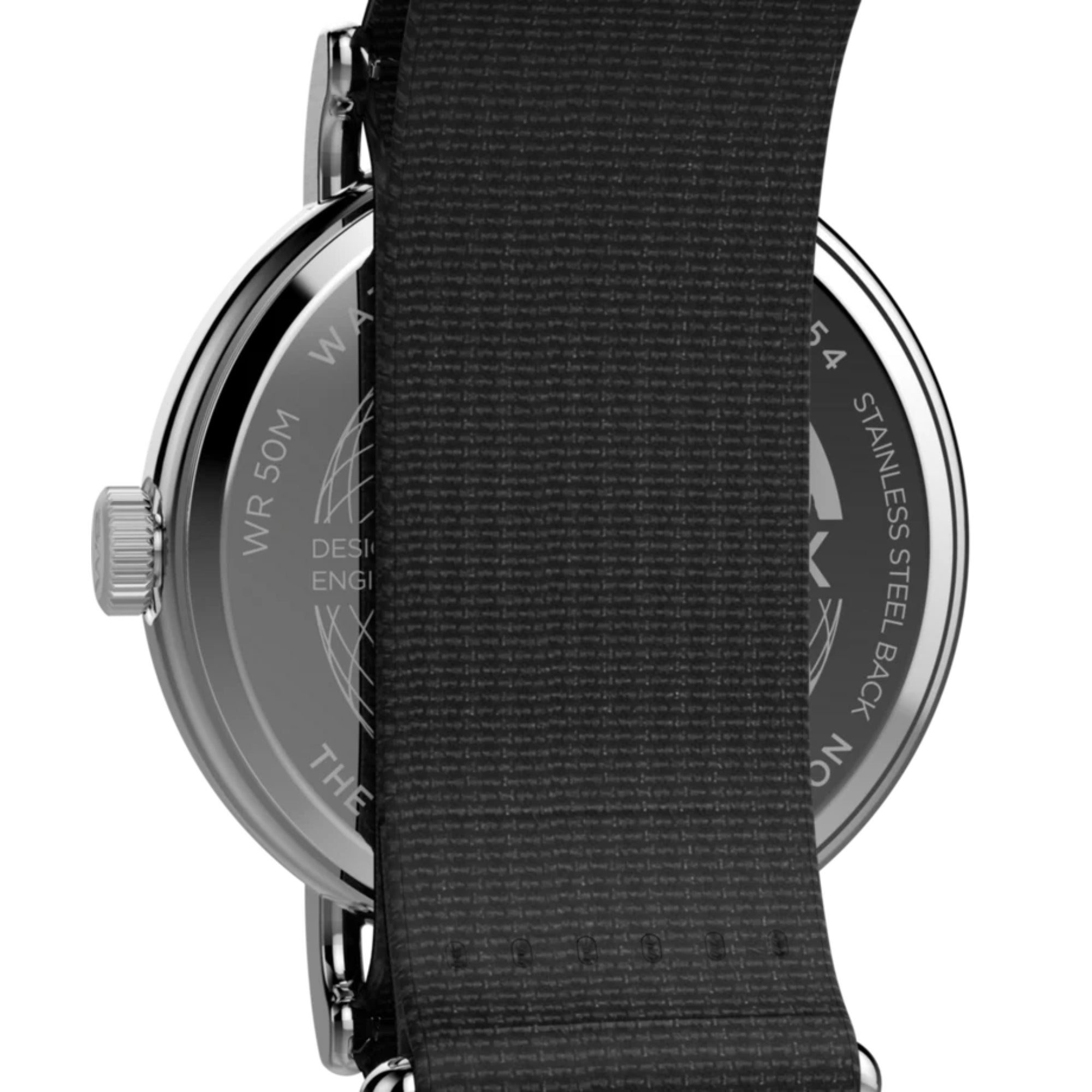 Timex Weekender Black Dial Fabric Strap Men’s Watch TW2W86100