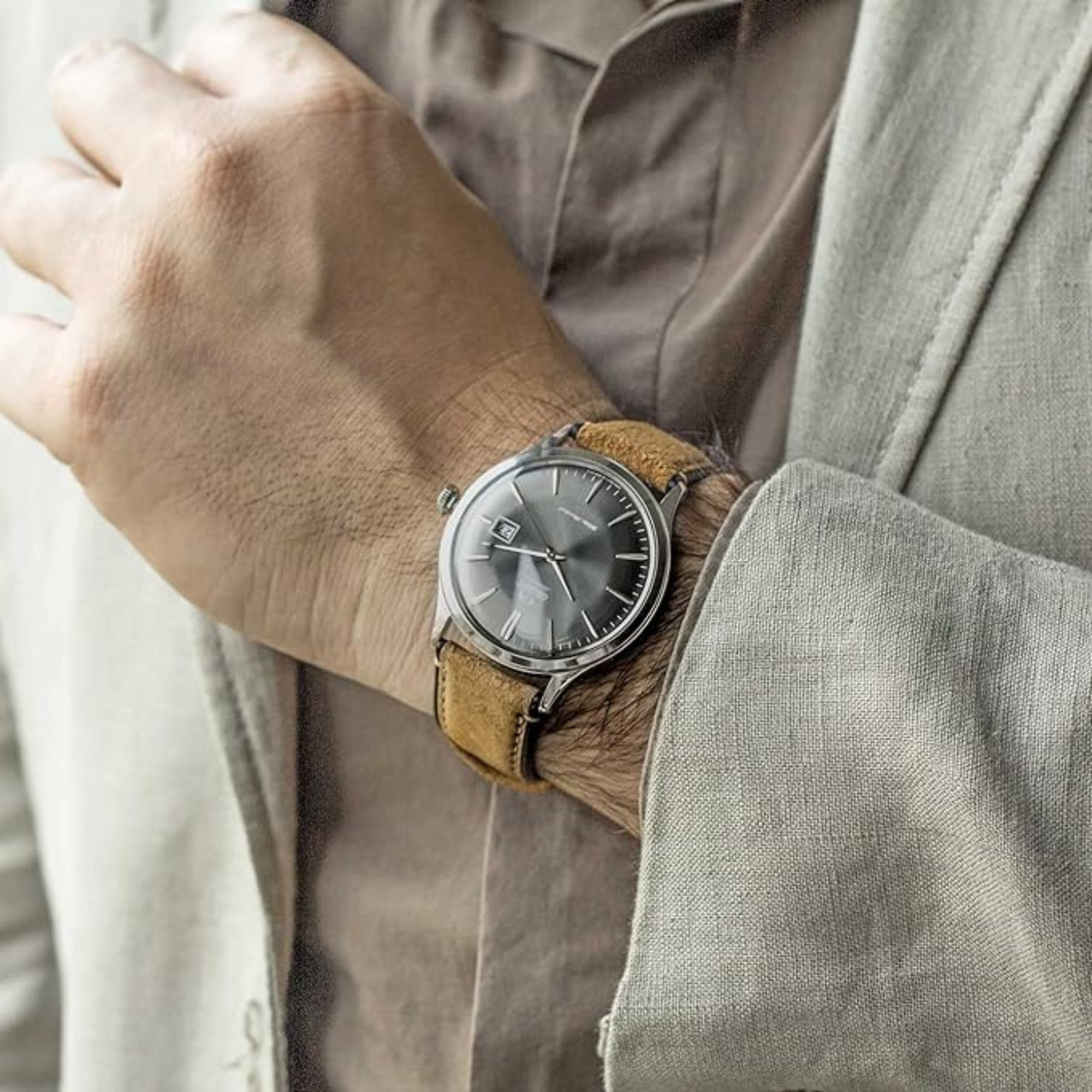 Orient Bambino Automatic Grey Dial Men’s Watch FAC08003A0