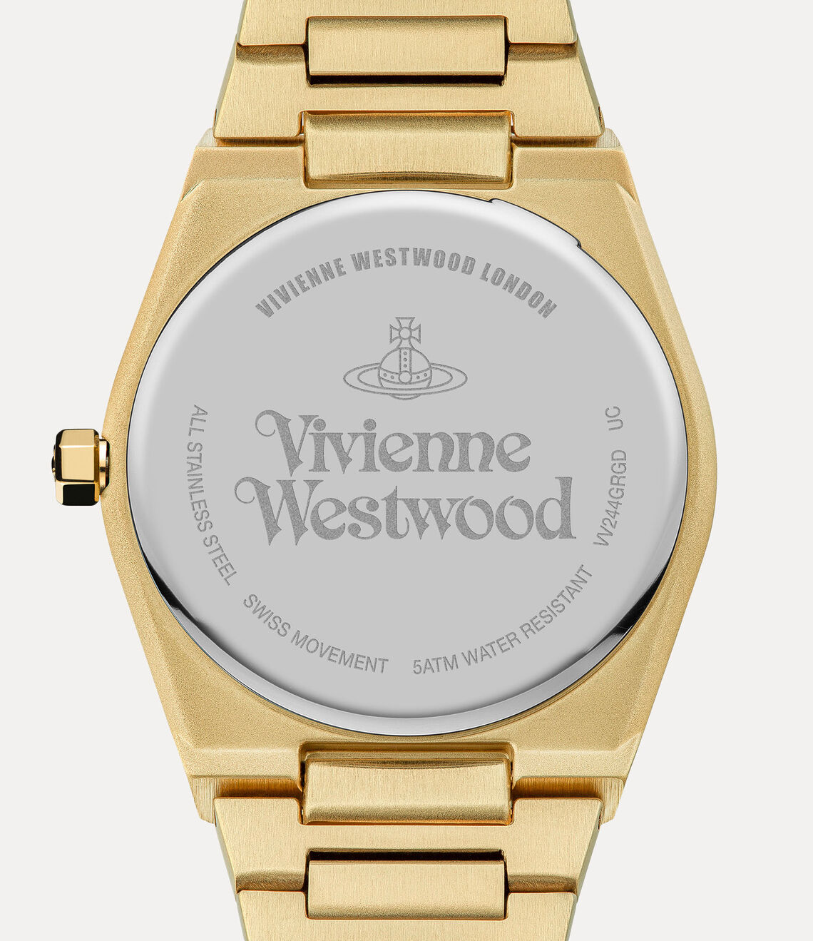Vivienne Westwood Limehouse Quartz Green Dial Steel Strap Women's Watch VV244GRGD