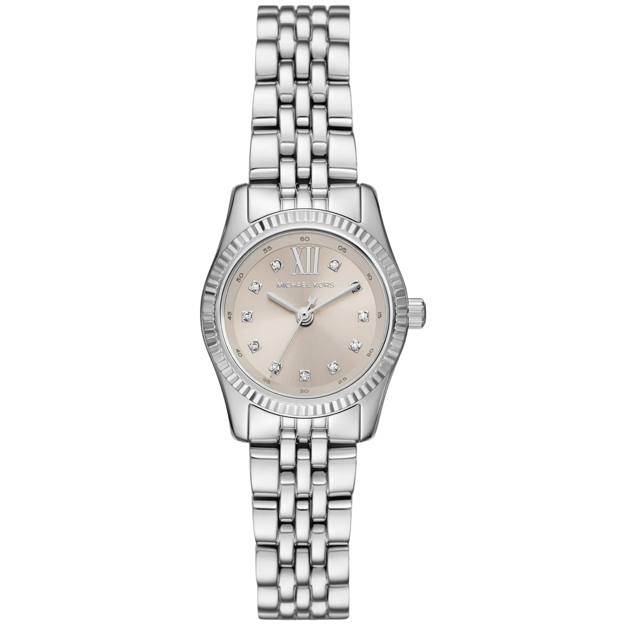 Michael Kors Lexington Stainless Steel Silver Dial Women's Watch MK4843