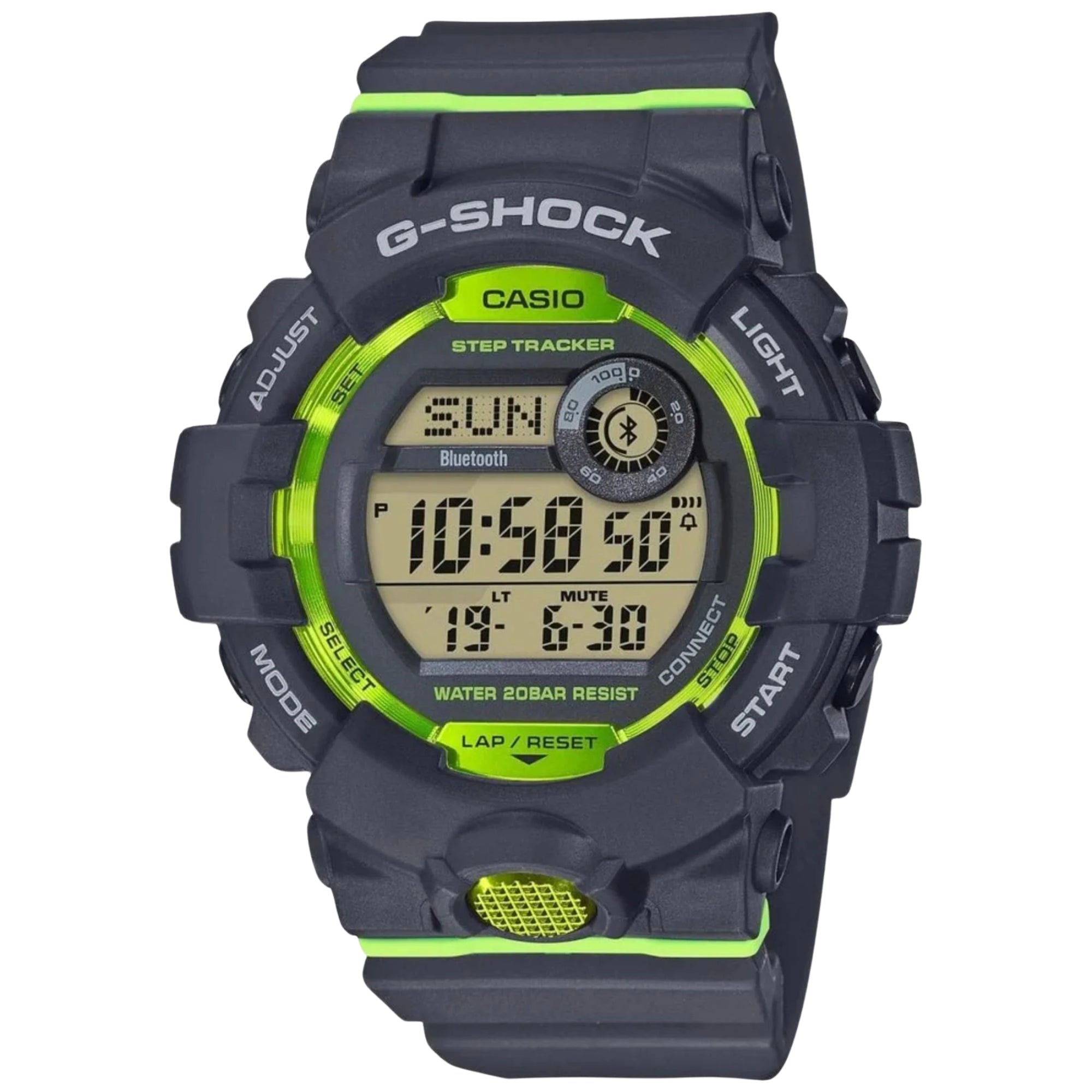 Casio G-Squad Quartz Digital Resin Strap Men's Watch GBD-800-8ER