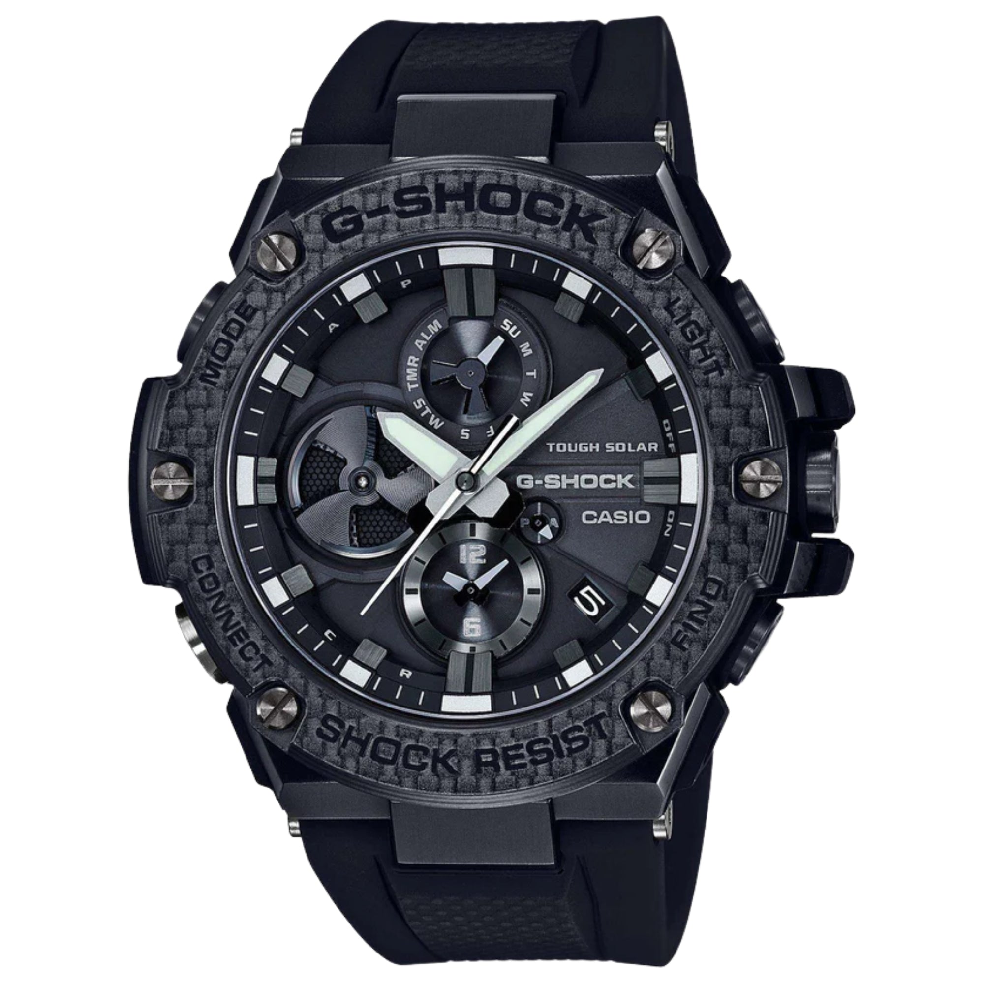 Casio G-Steel Carbon Fibre Bezel Men’s Smartwatch GST-B100X-1AER