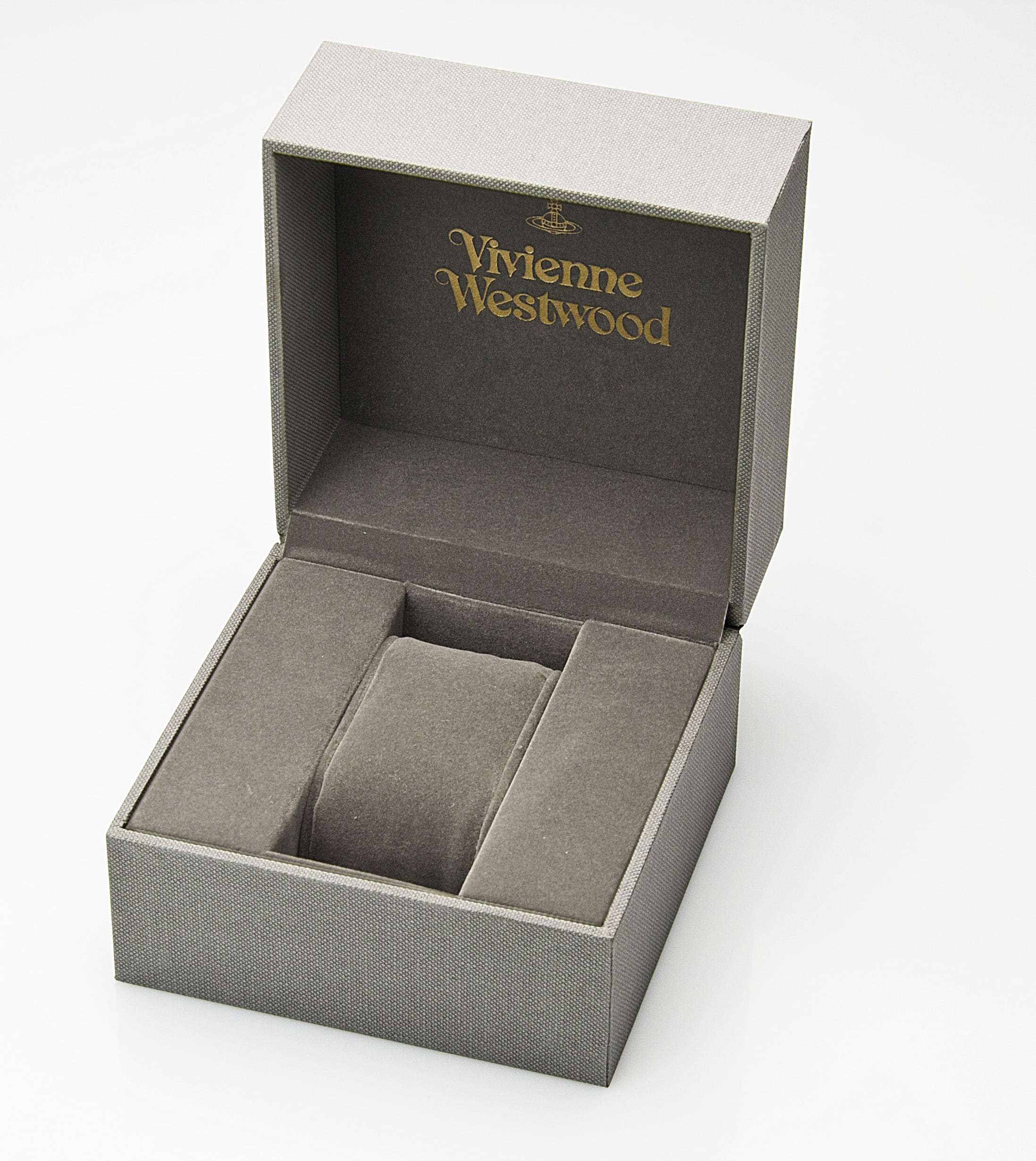 Vivienne Westwood Bow Rose Gold Blue Leather Strap Ladies’ Watch - WatchNation