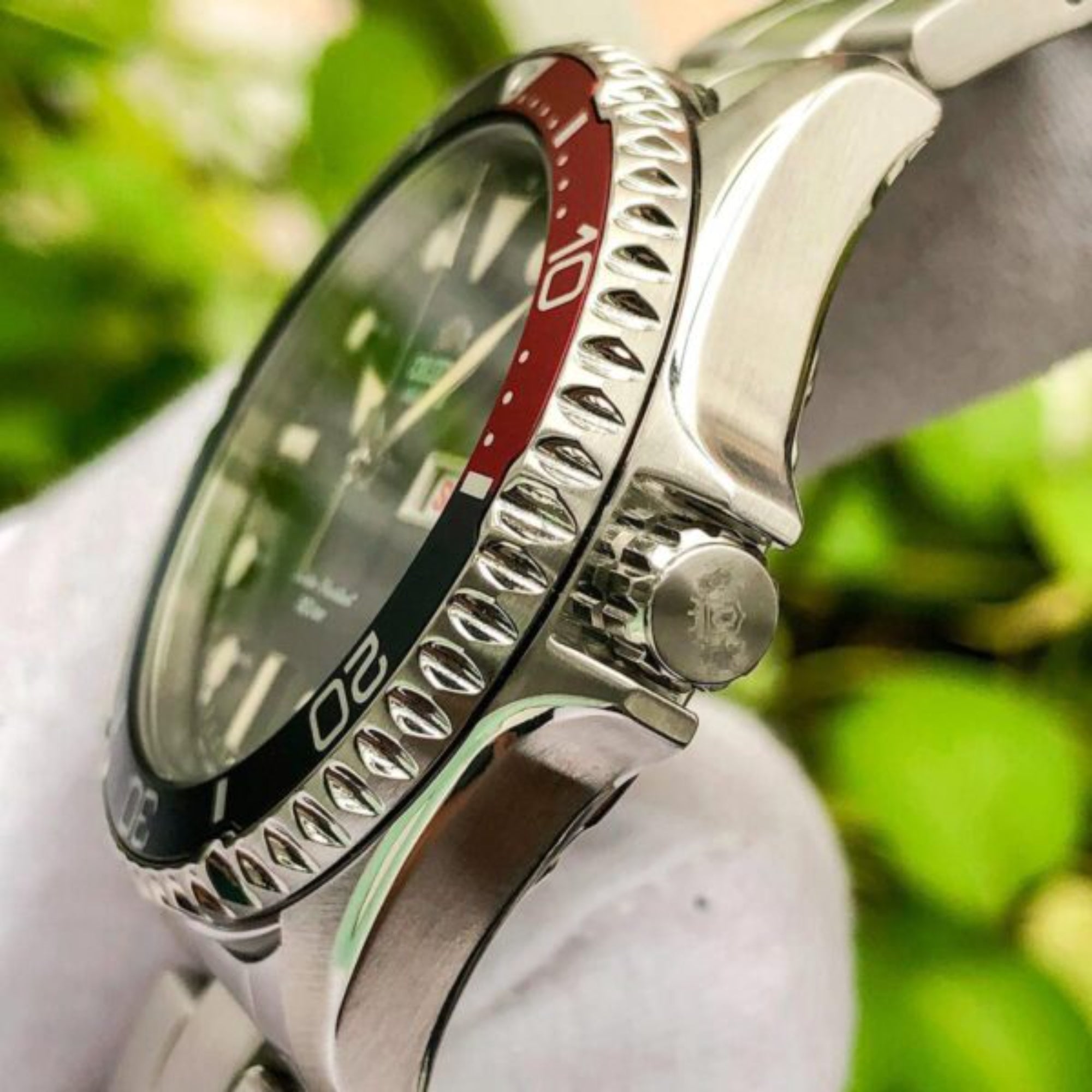 Orient Mako Kamasu II Blue Dial Stainless Steel Strap Men's Dive Watch RA-AA0812L39B - WatchNation