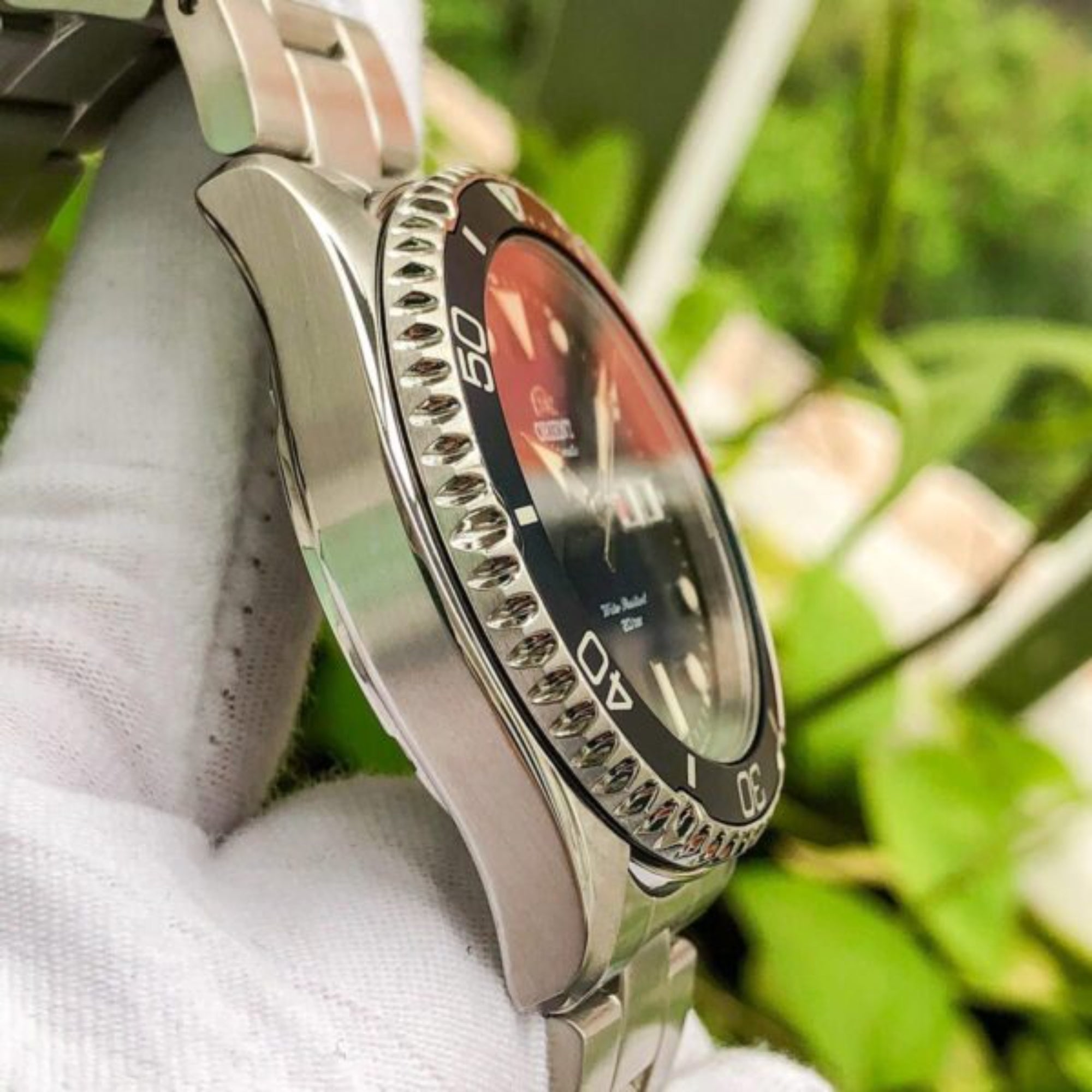 Orient Mako Kamasu II Blue Dial Stainless Steel Strap Men's Dive Watch RA-AA0812L39B - WatchNation