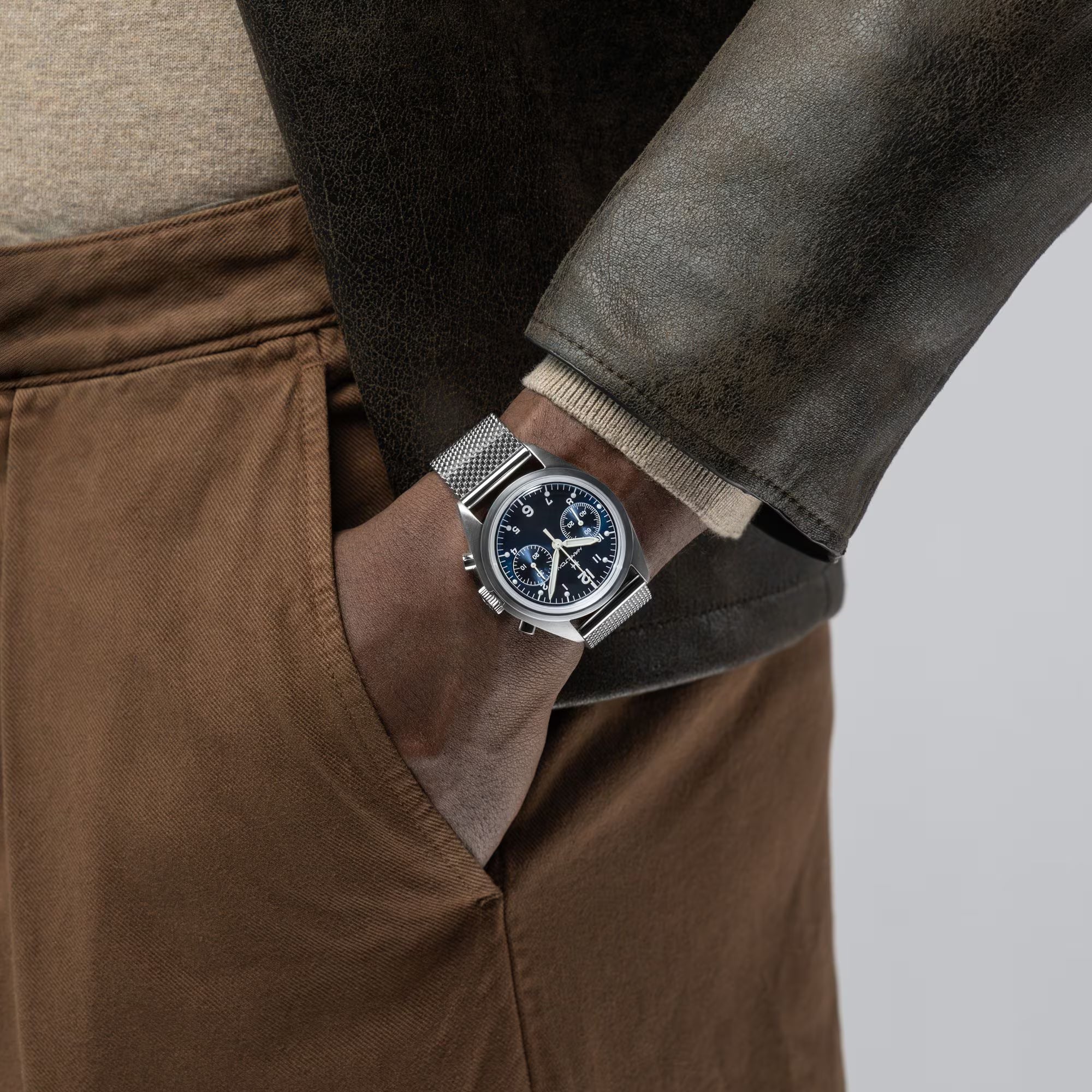 Hamilton Khaki Aviation Pilot Pioneer Mechanical Men's Watch H76409140