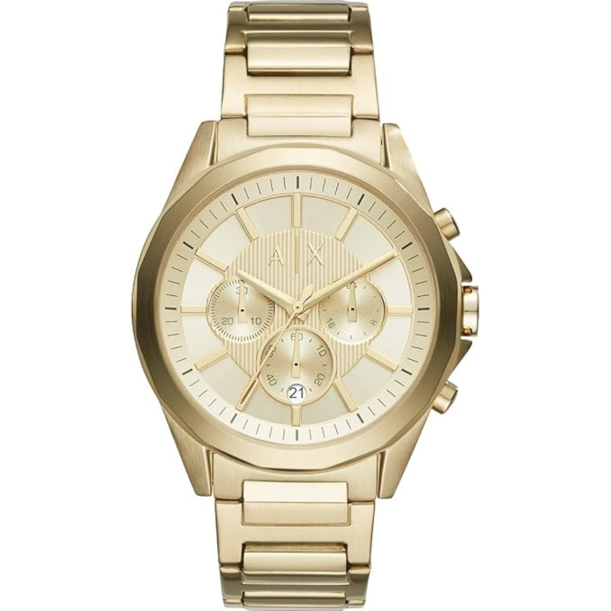 Armani Exchange Chronograph Gold-Tone Stainless Steel Men’s Watch AX2602
