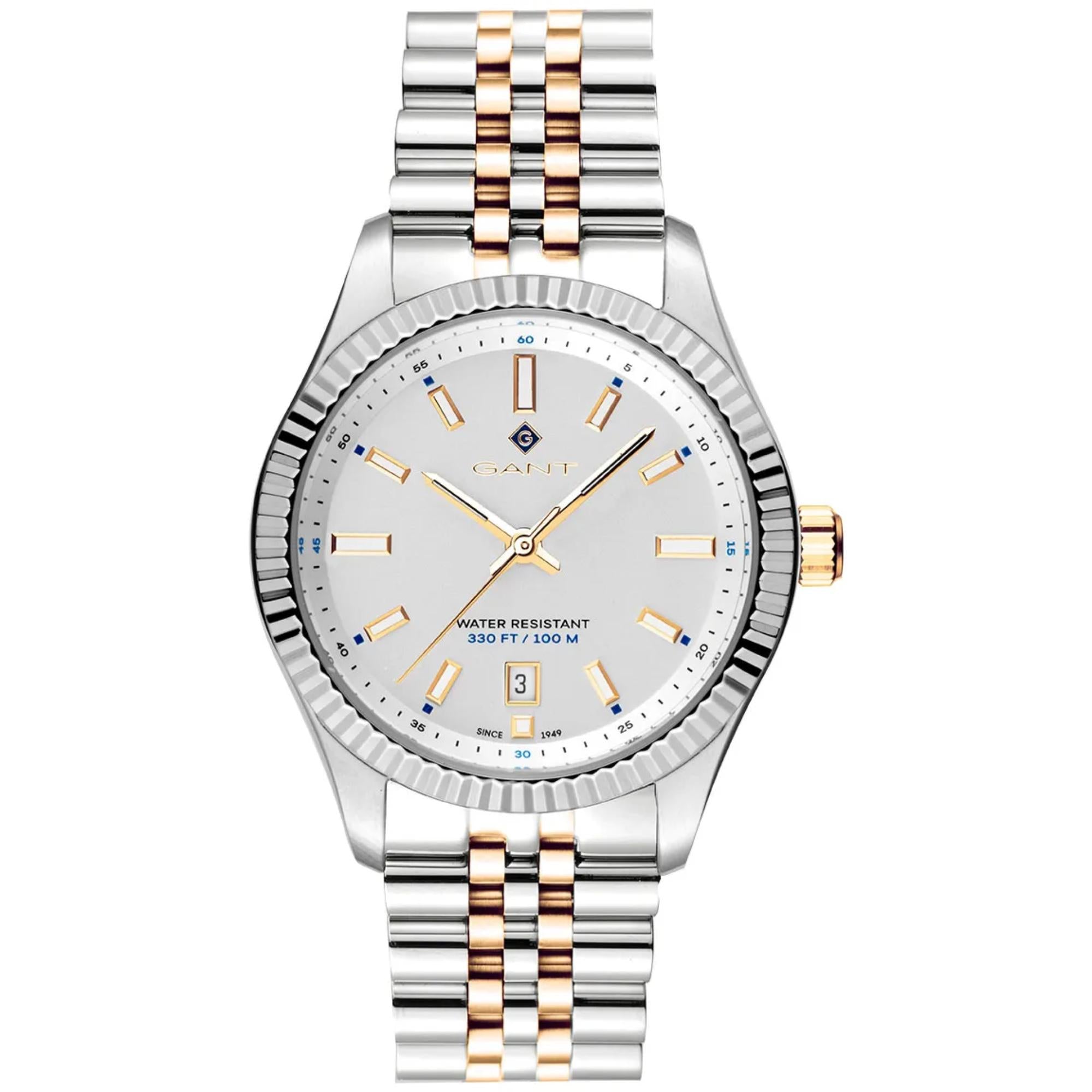 Gant Sussex Mid Quartz Silver Dial Two-Tone Steel Bracelet Ladies Watch G171002