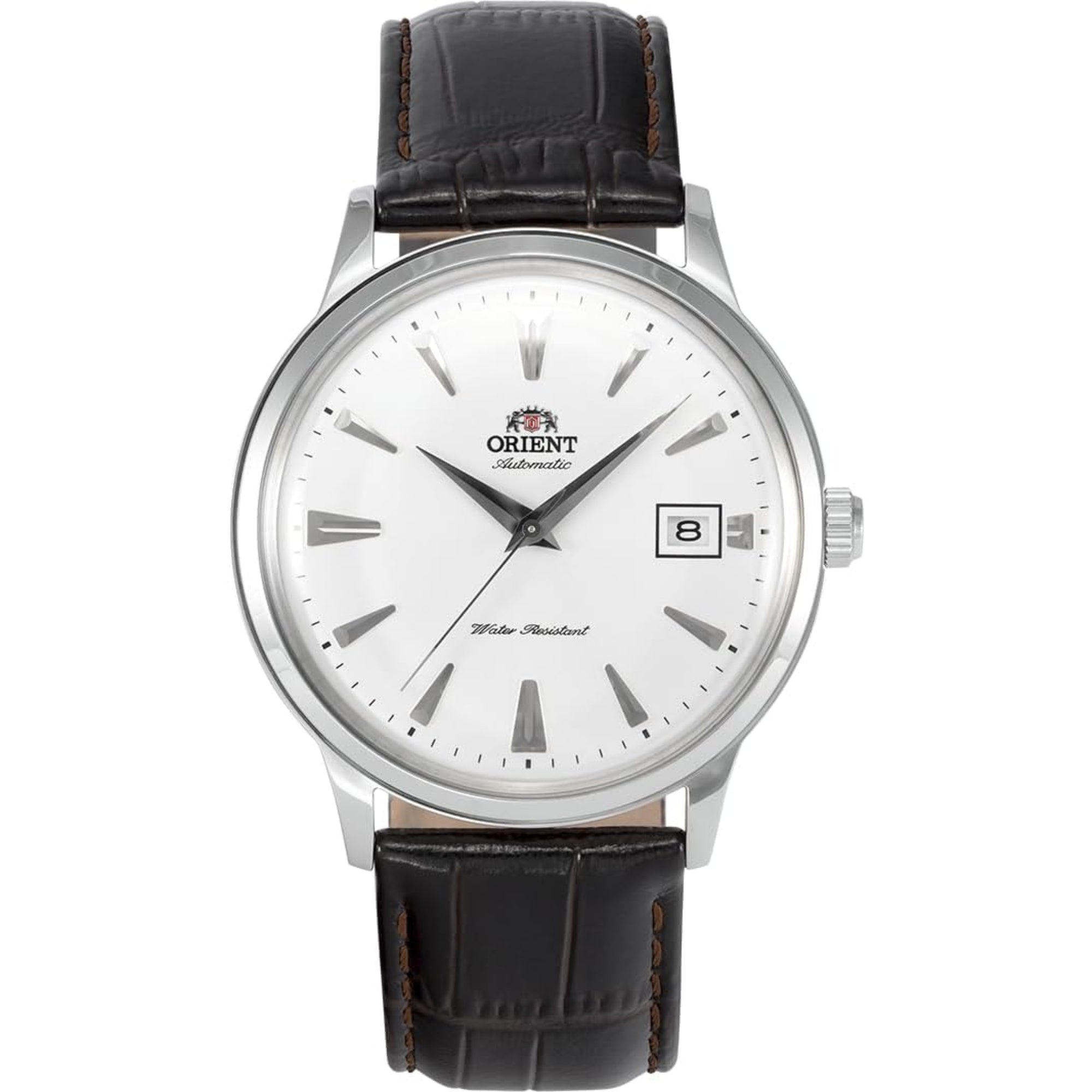 Orient Bambino Version 1 Automatic White Dial Strap Men’s Watch TAC00005W0