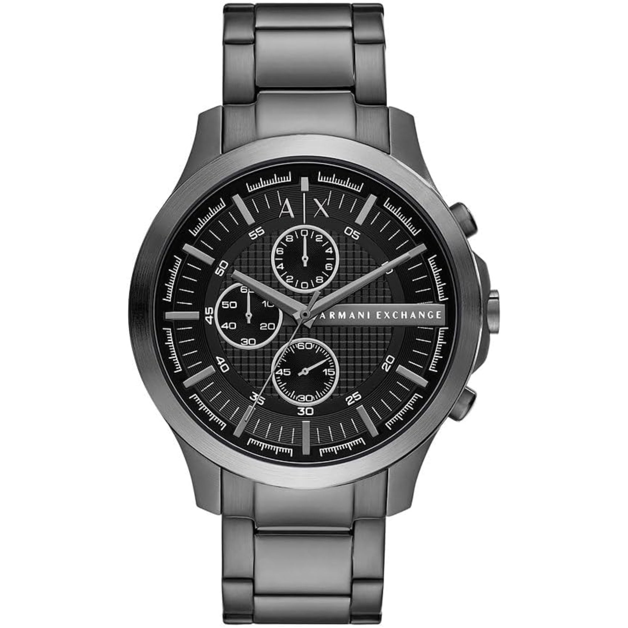 Armani Exchange Chronograph Gunmetal Stainless Steel Strap Men’s Watch AX2454