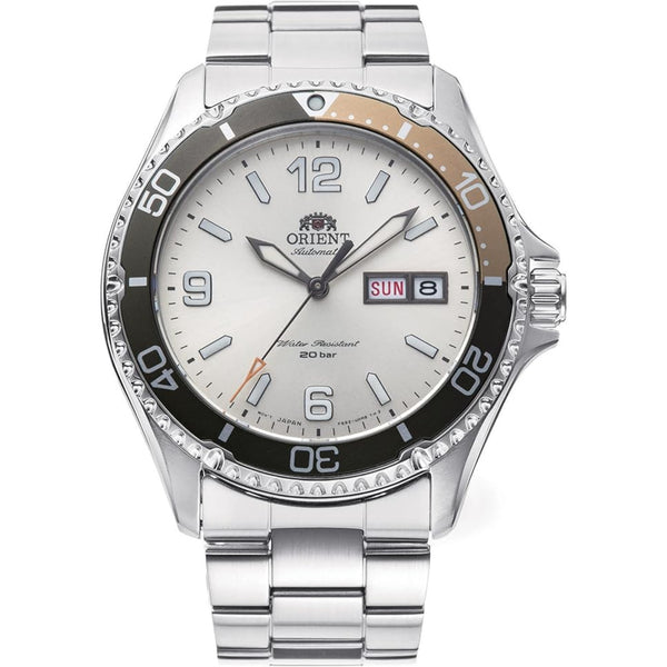 Orient Mako 2023 Automatic Silver Dial Stainless Steel Bracelet Men’s Watch RA-AA0821S39B