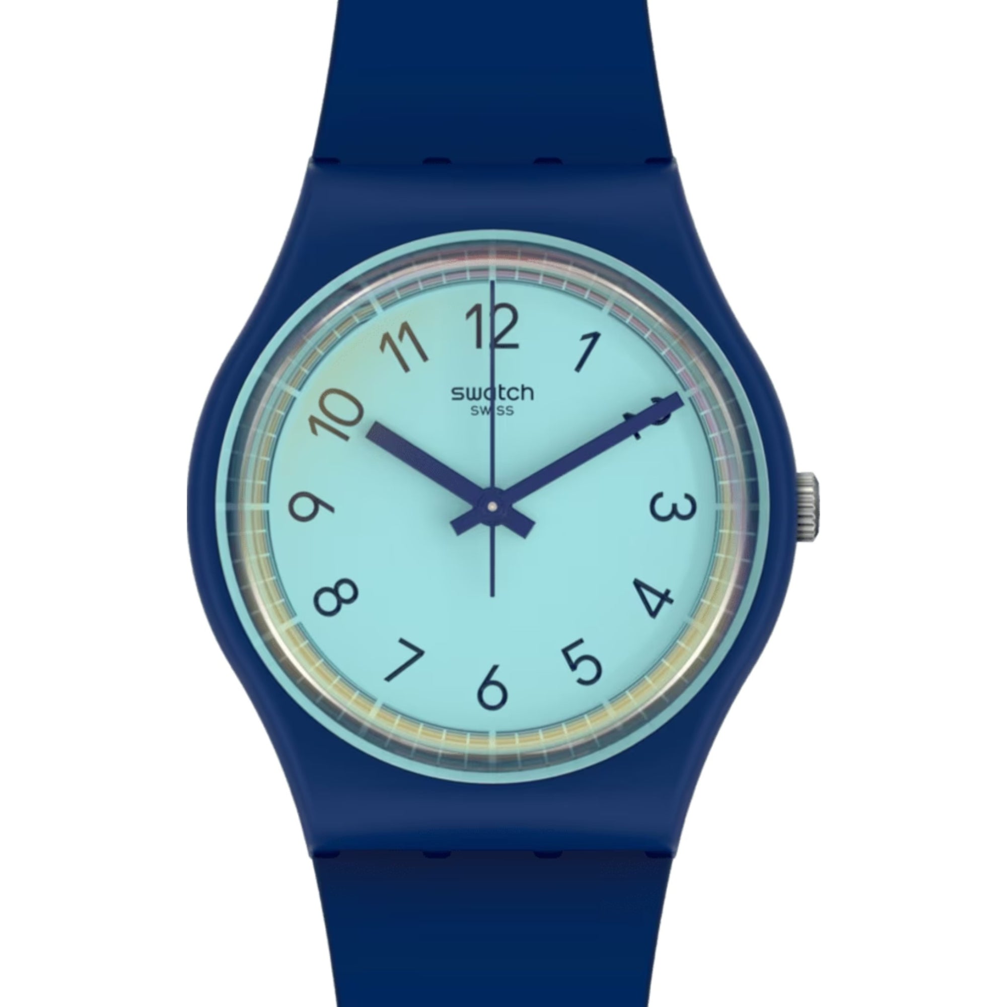 Swatch SwatchPAY! CIELPAY! Quartz Blue Dial Blue Silicone Strap Unisex Watch SVHN102-5300