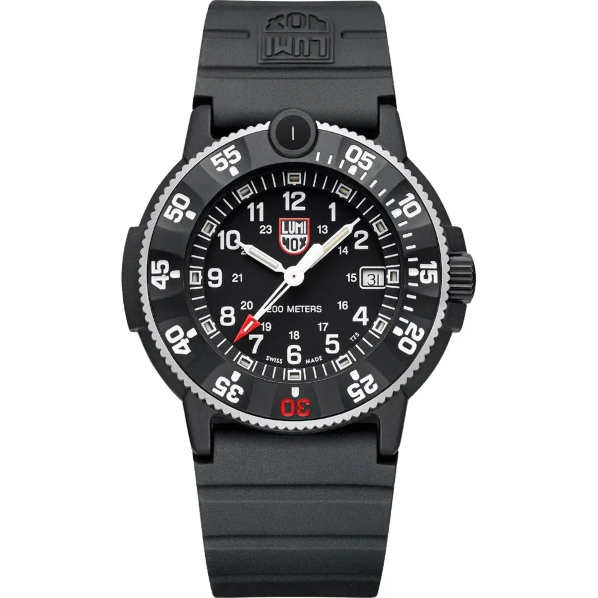 Luminox Navy SEAL Original Black Dial Rubber Strap Men's Watch XS.3001.H.SET