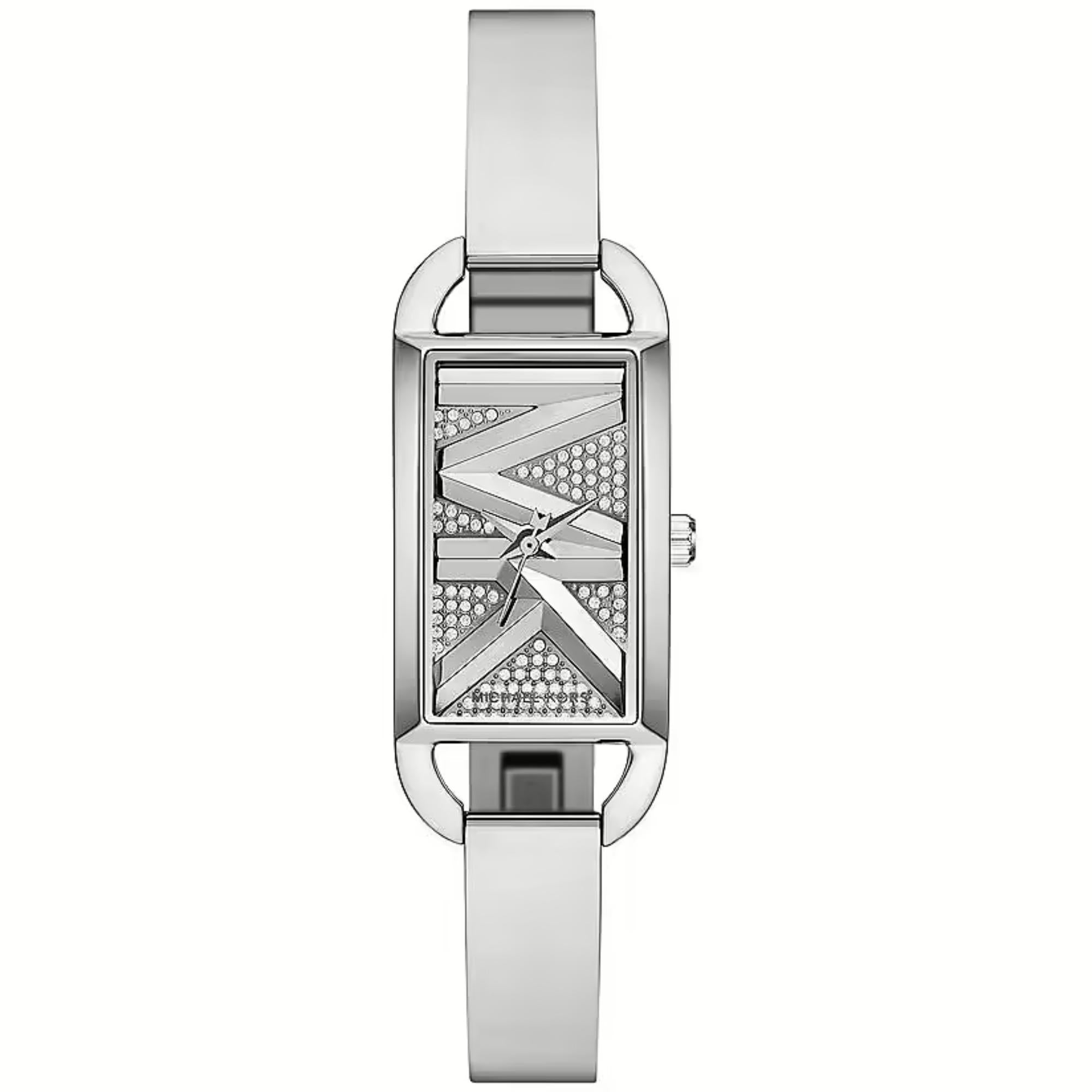 Michael Kors MK Empire Stainless Steel Silver Dial Women's Watch MK4841