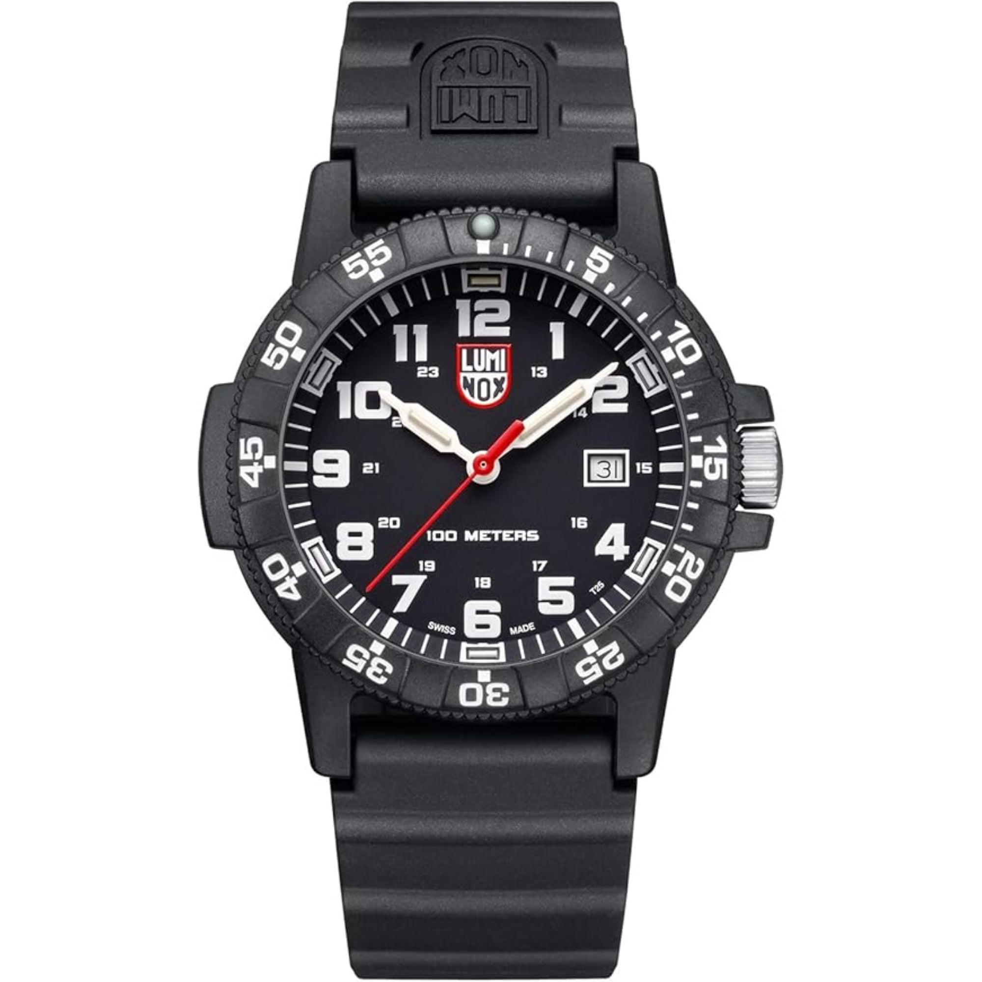 Luminox Leatherback SEA Turtle Giant Black Dial Rubber Strap Men's Watch XS.0321.L