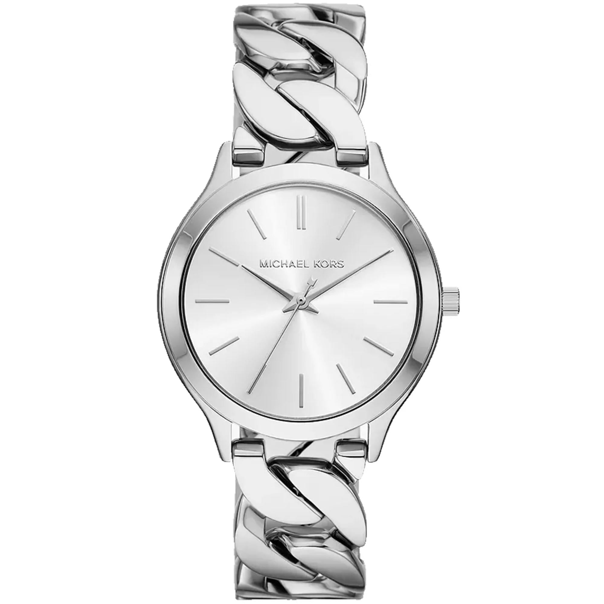 Michael Kors Runway Three-Hand Stainless Steel Watch MK7474