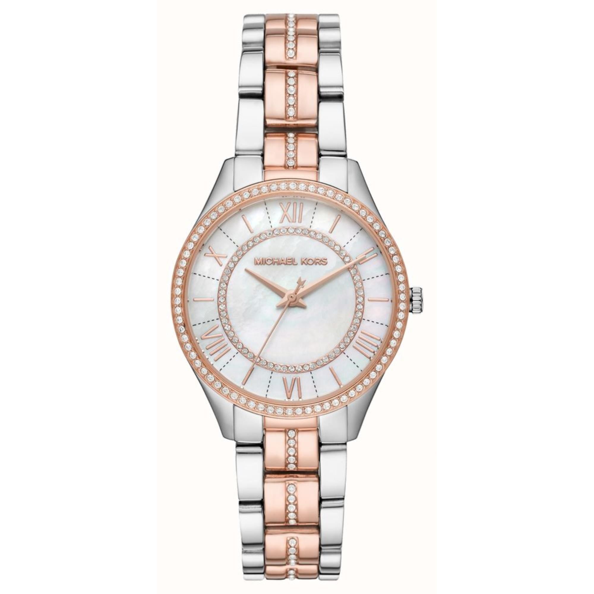 Michael Kors Lauryn Stainless Steel Women's White Dial Women's Watch MK3979