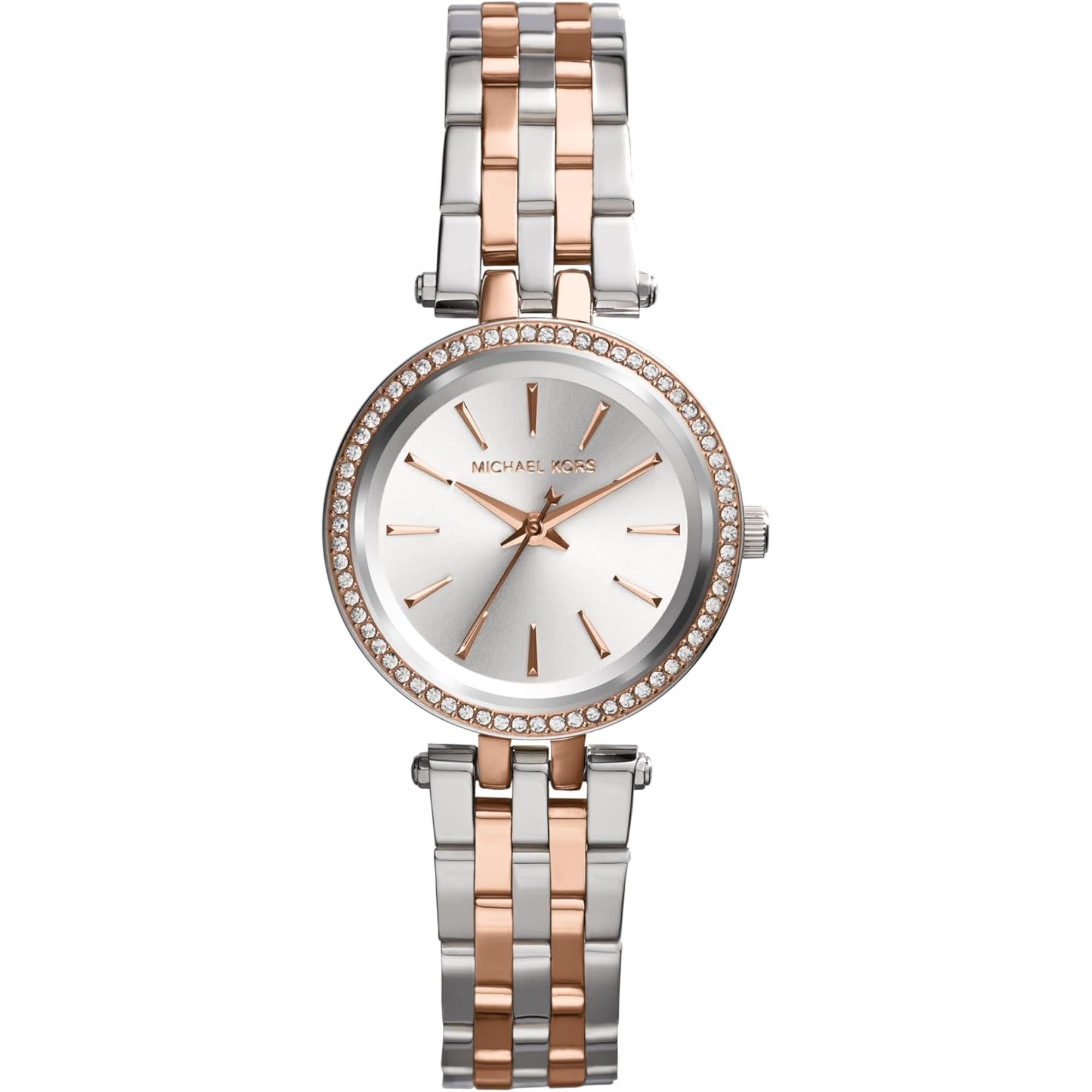 Michael Kors Petite Darci Stainless Steel Silver Dial Women's Watch MK3298