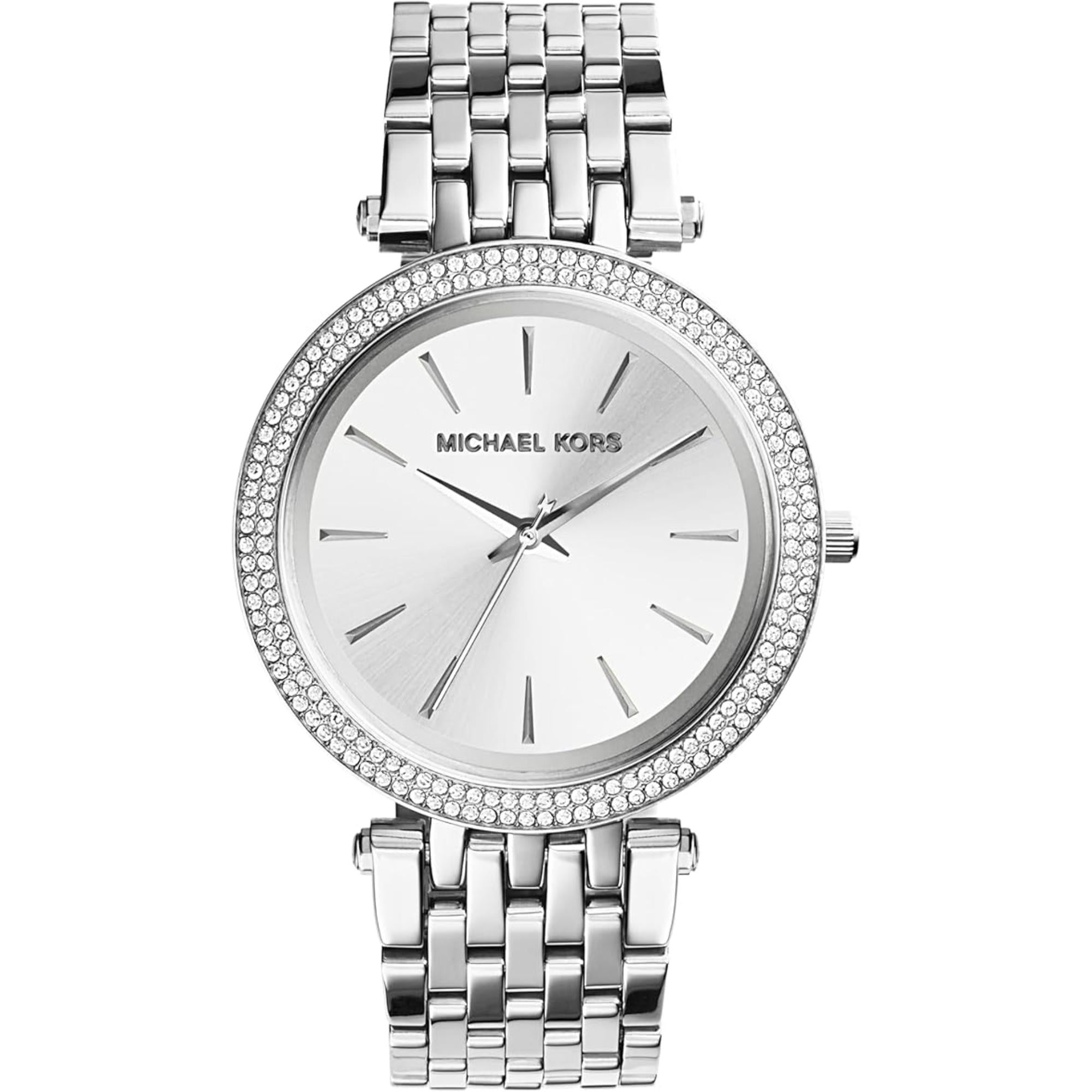 Michael Kors Darci Silver Dial Stainless Steel Strap Ladies Watch MK3190