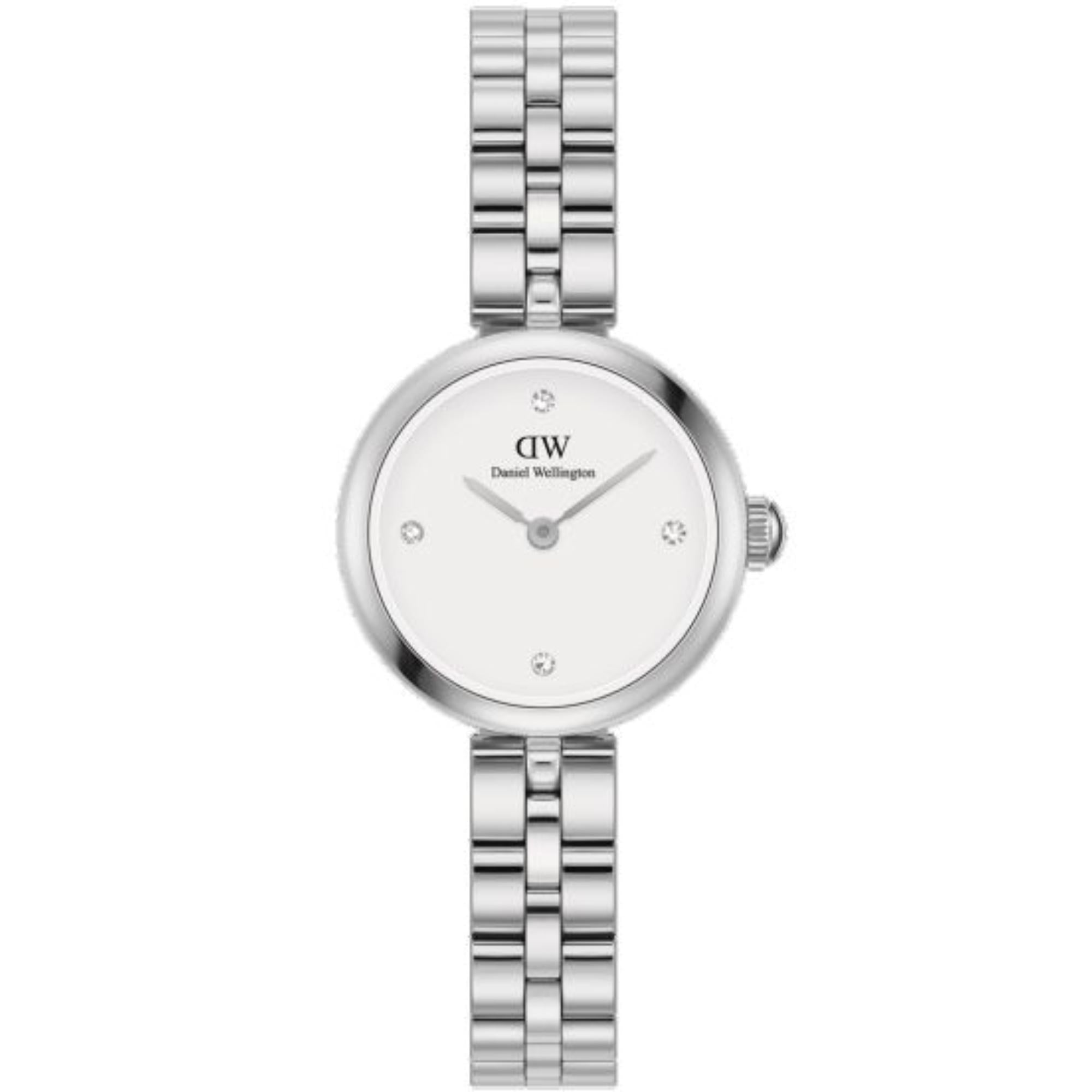 Daniel Wellington Elan 22mm White Dial Steel Ladies Quartz Watch DW00100716