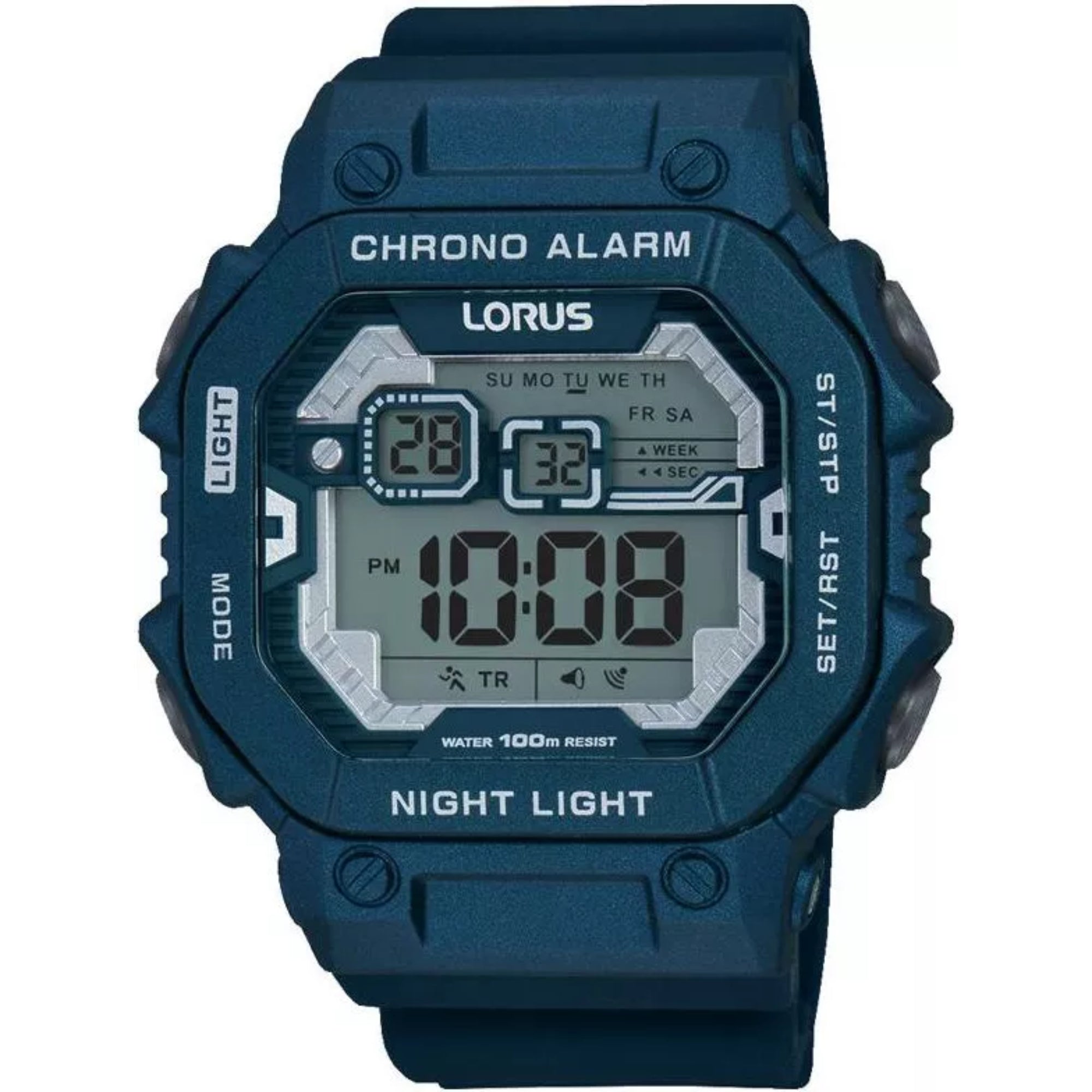 Lorus Sports LCD Dial Men's Chronograph R2399KX9