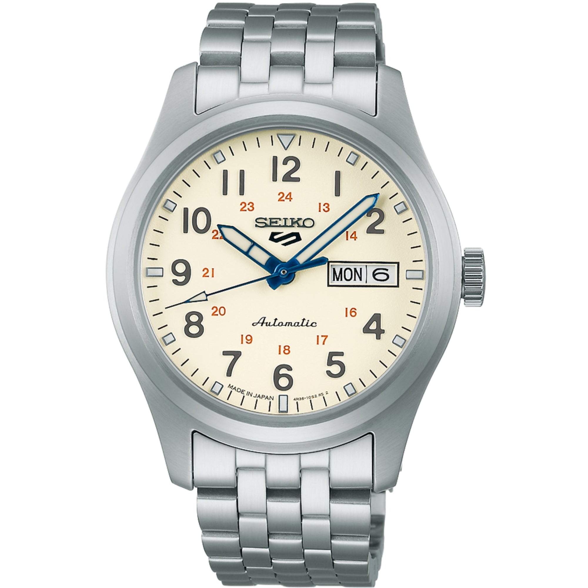 Seiko 5 Sports Laurel Limited Edition 110th Anniversary Beige Dial SRPK41K1
