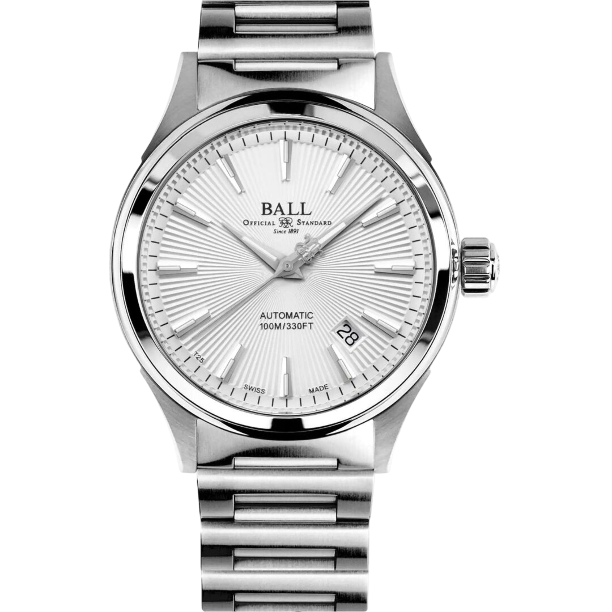 Ball Fireman Victory Automatic Silver Dial Men’s Watch NM2098C-S6J-SL