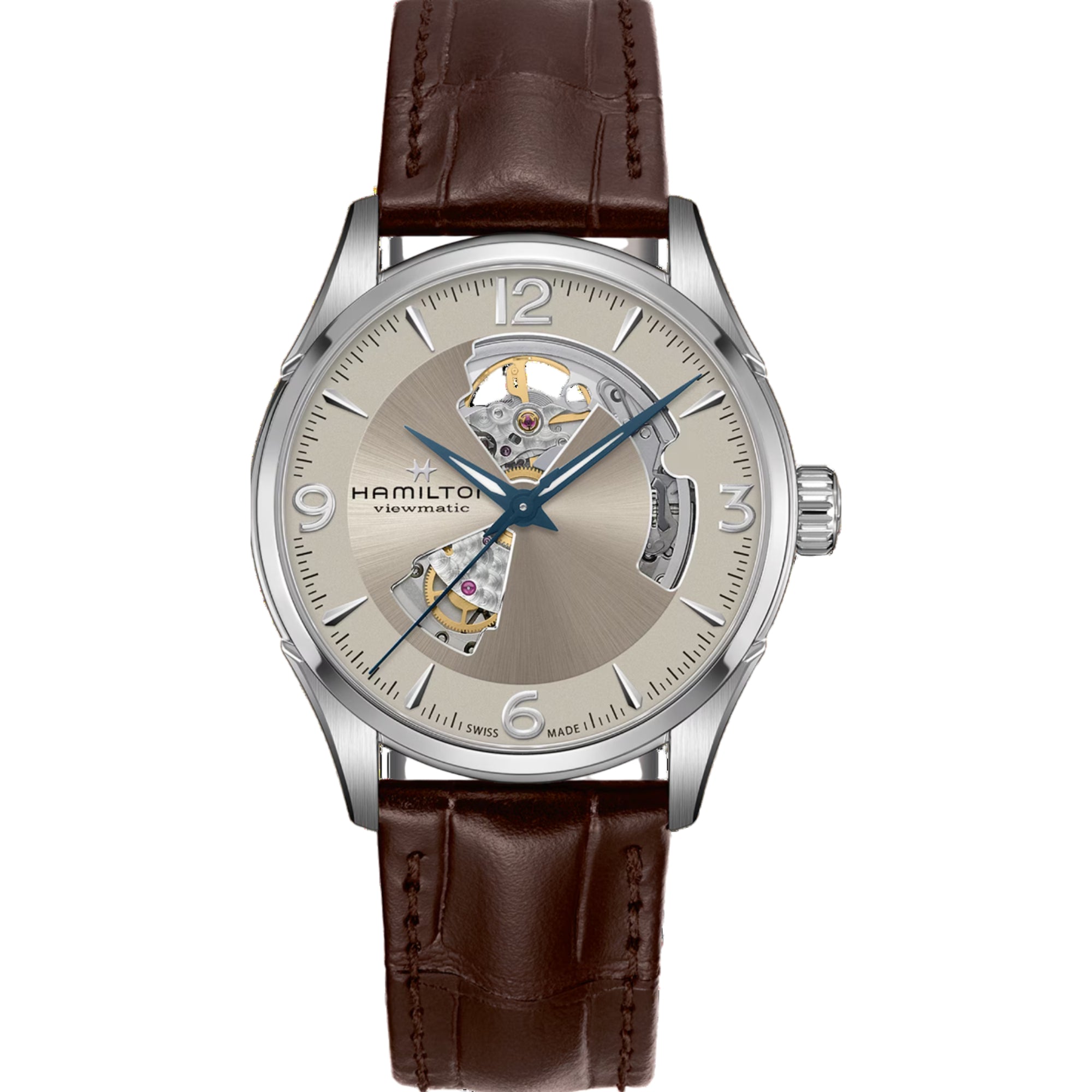 Hamilton Jazzmaster Open Heart Automatic Beige Dial Men's Watch H32705521