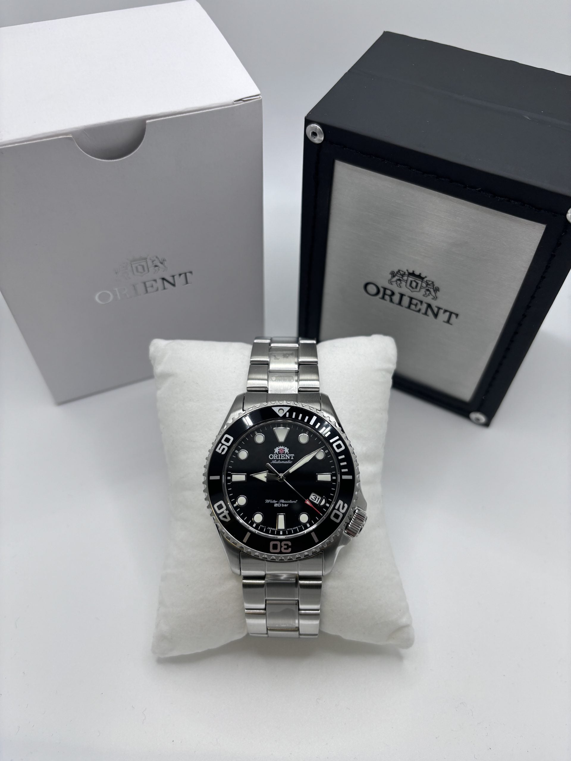 Orient Triton Automatic Black Dial Men's Watch RA-AC0K01B10B