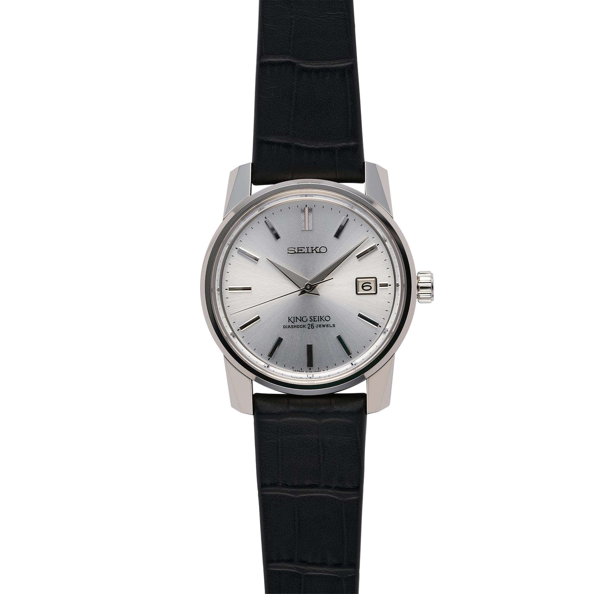 Seiko 'King Seiko' KSK Reissue 140th Anniversary Limited Edition Automatic Silver Dial Men's Watch SJE083J1