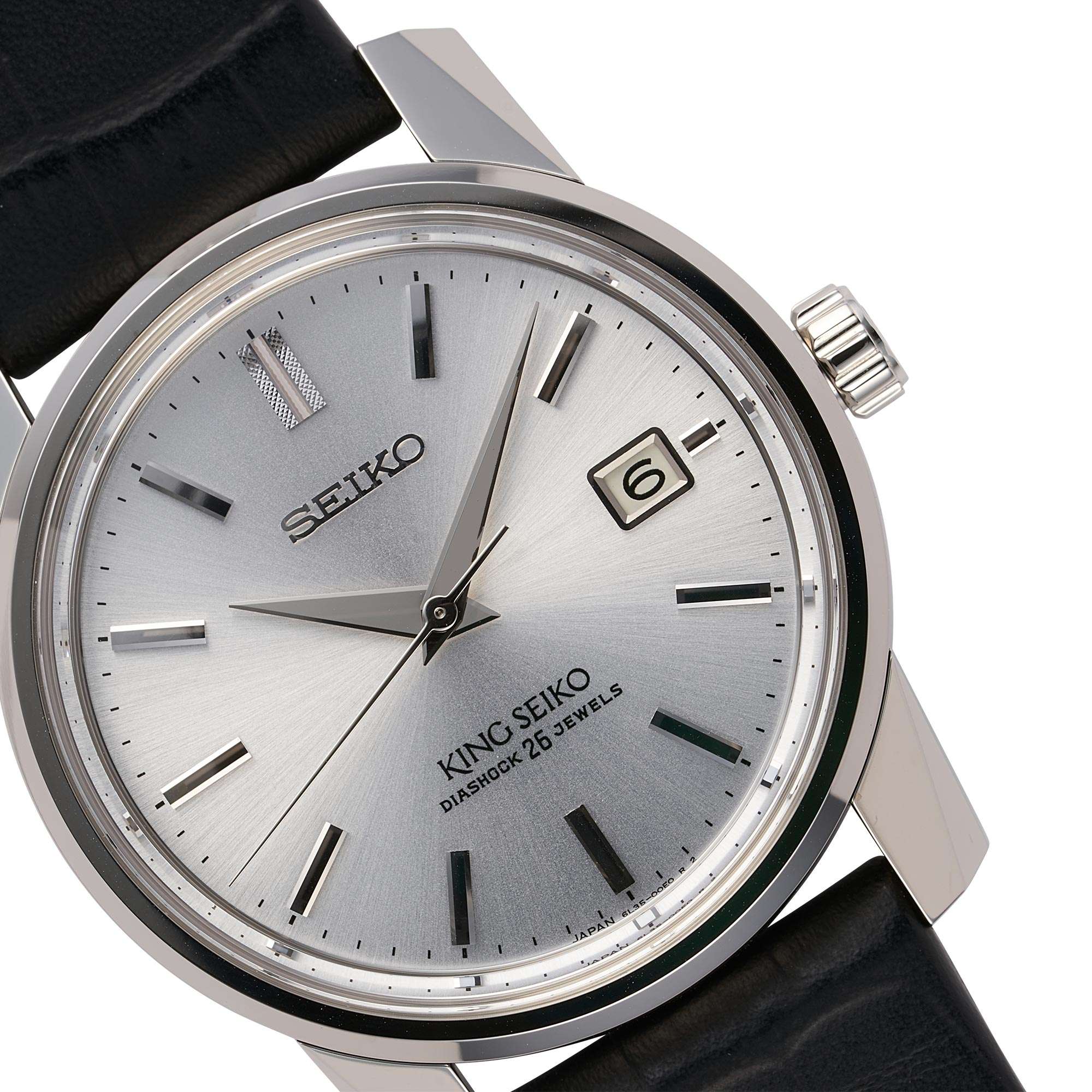 Seiko 'King Seiko' KSK Reissue 140th Anniversary Limited Edition Automatic Silver Dial Men's Watch SJE083J1