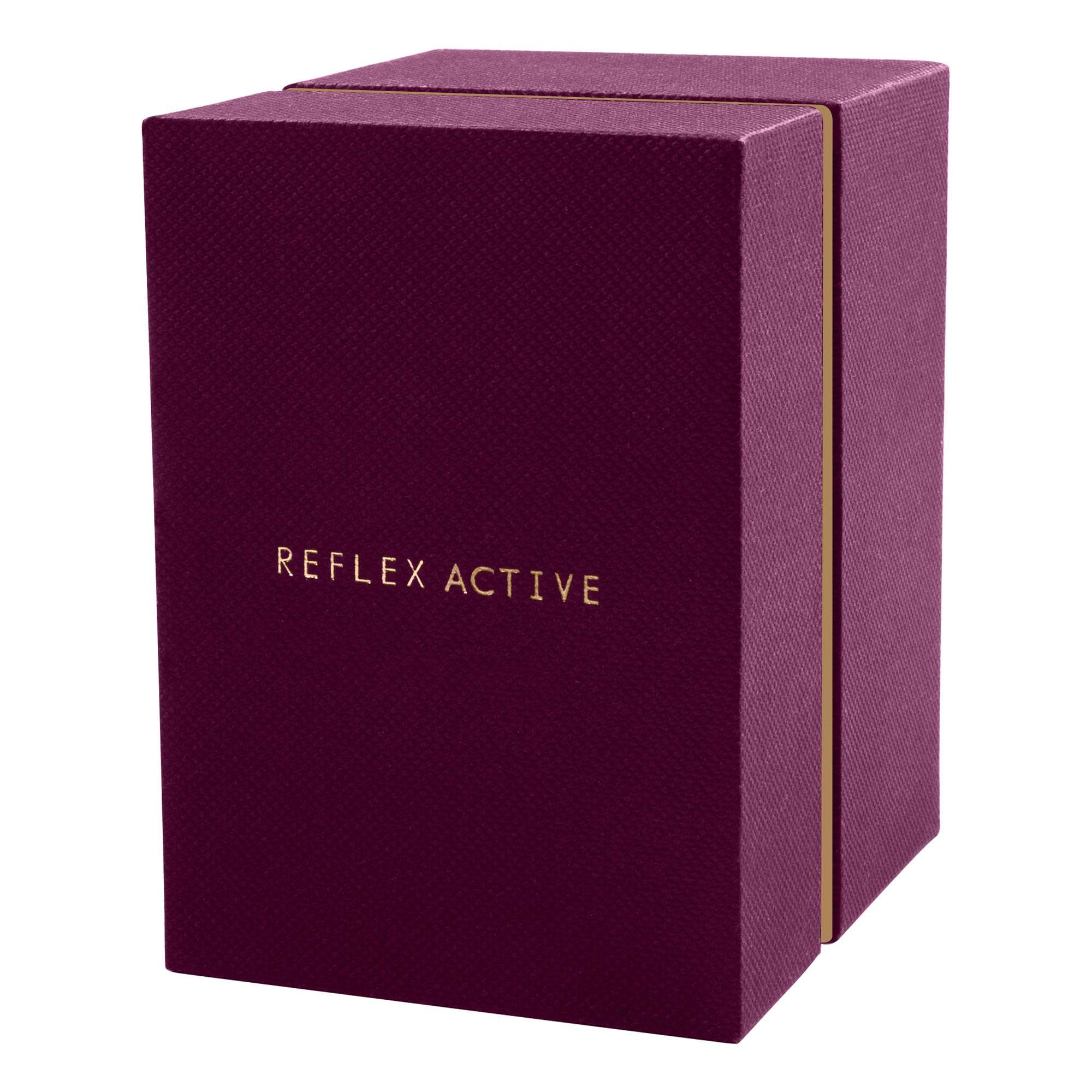 Reflex Active Series 03 Quartz Black Dial Rose Gold PVD Bracelet Ladies Smartwatch RA03-4028