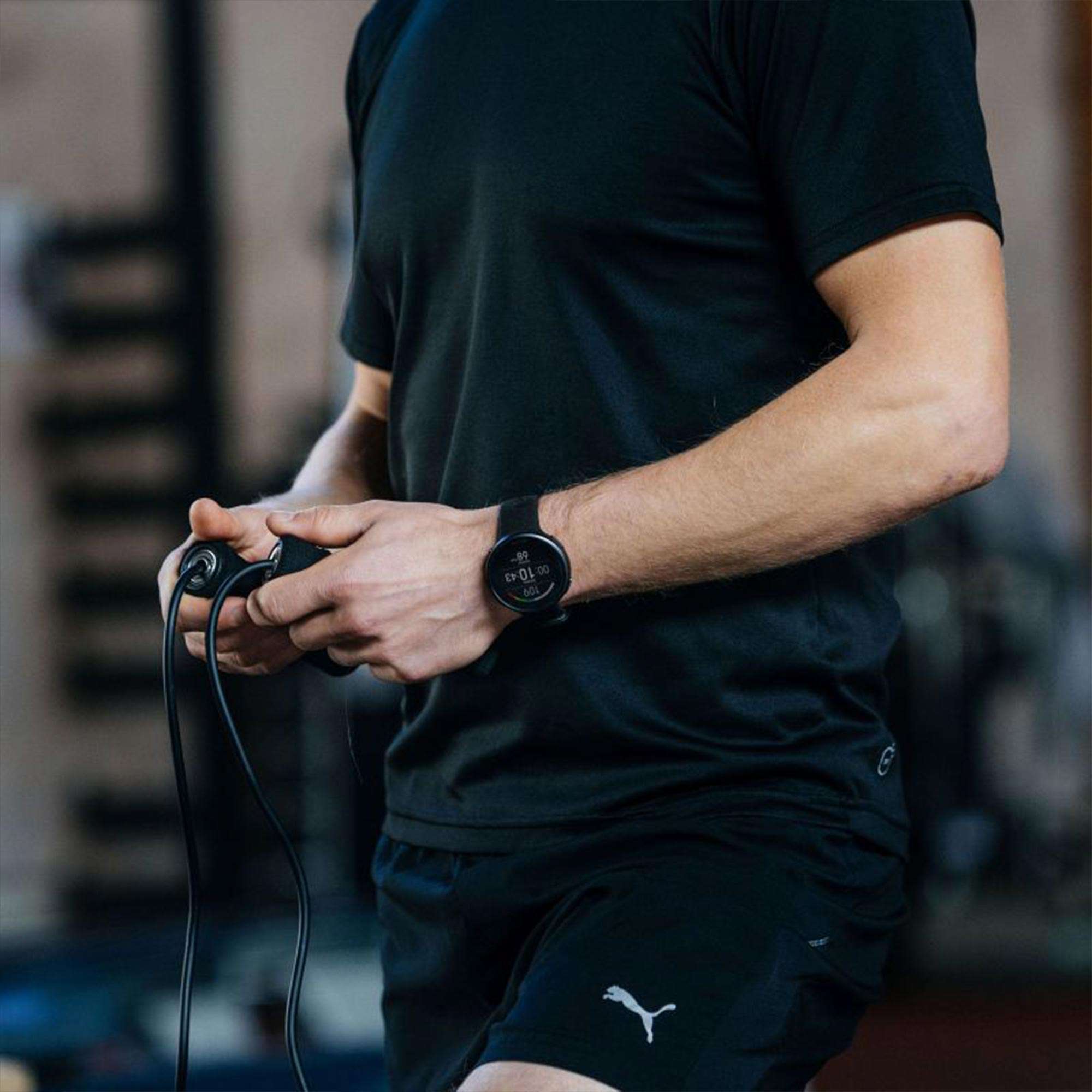 Polar Vantage V2 Quartz Digital Dial Black Rubber Strap Smartwatch 90082710