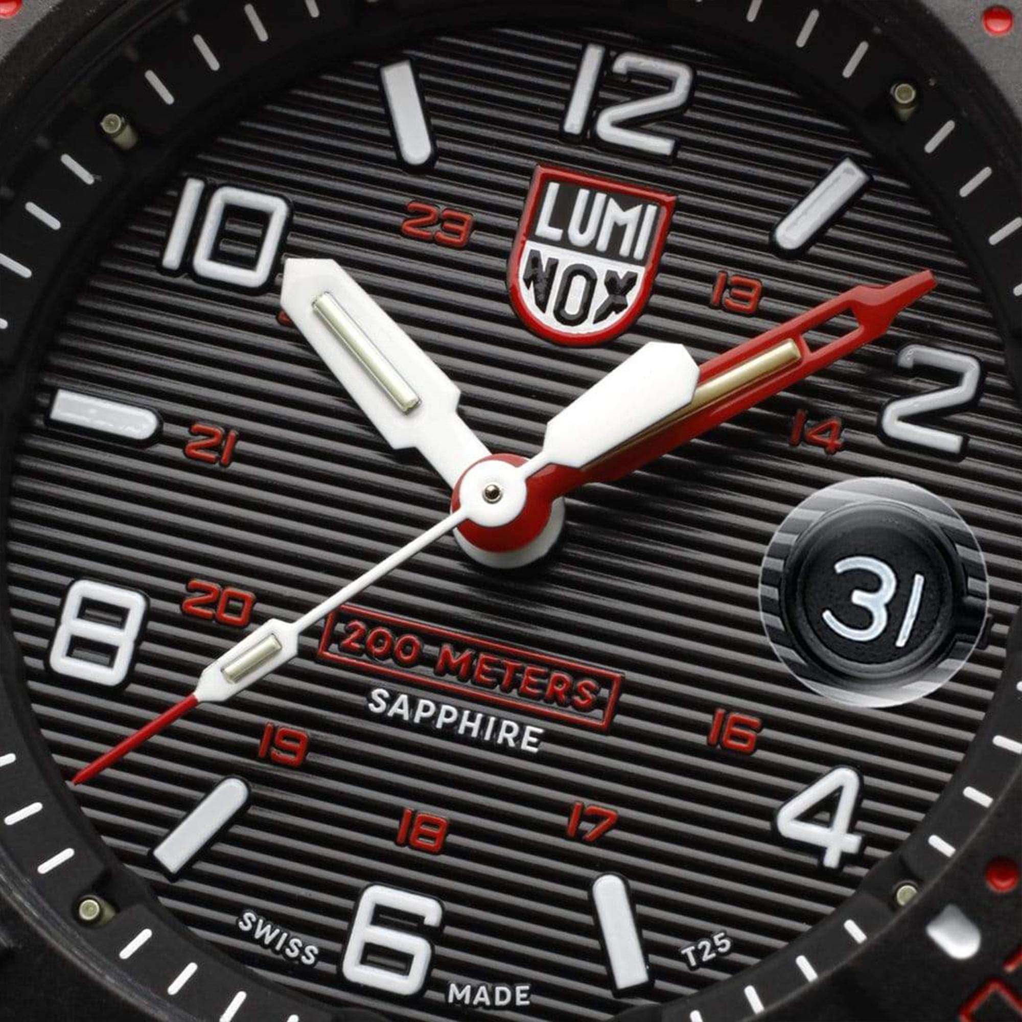 Luminox Navy SEAL 3600 Series Quartz Black Dial Rubber Strap Men's Watch XS.3615