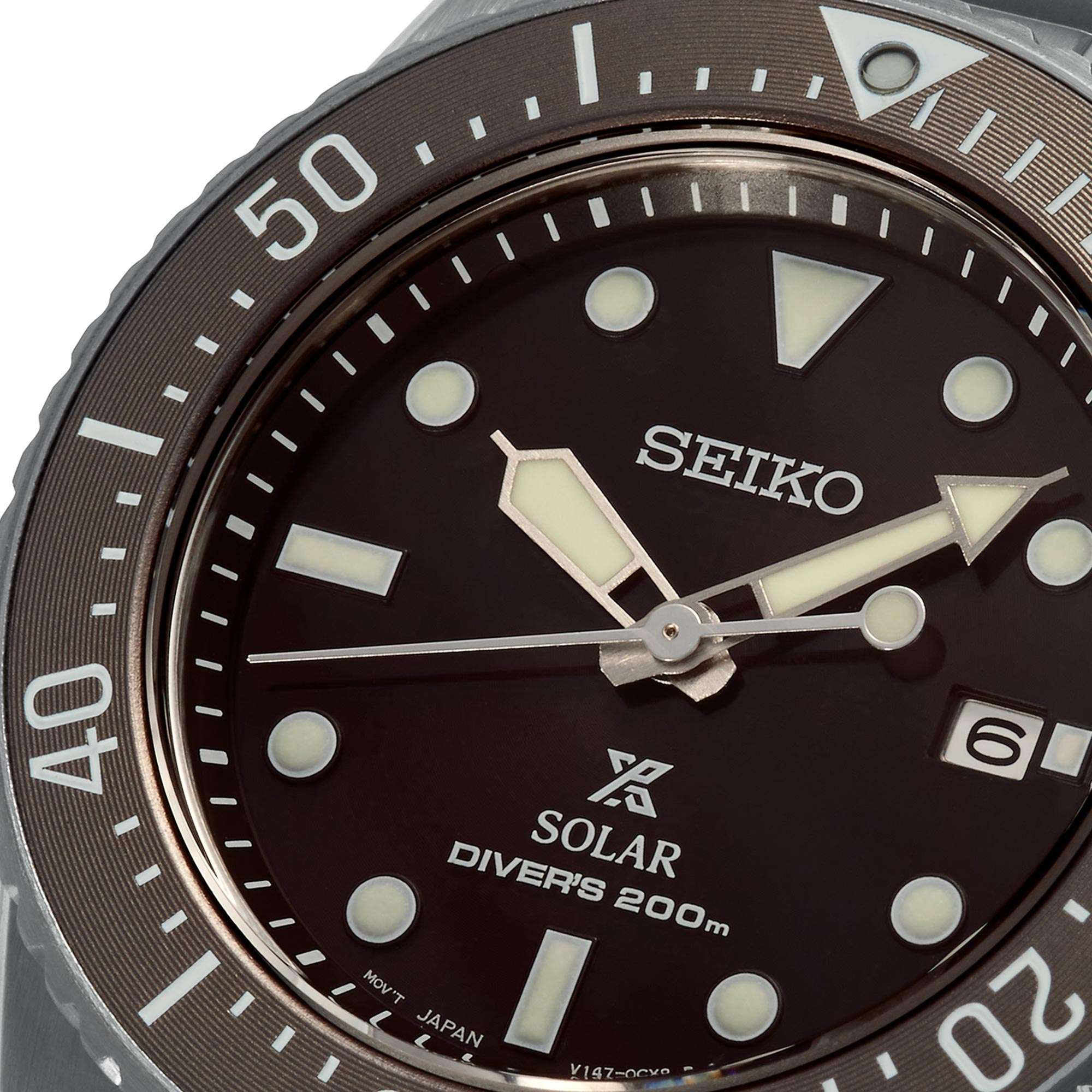 Seiko Prospex Solar Black Dial Stainless Steel Bracelet Men's Watch SNE571P1