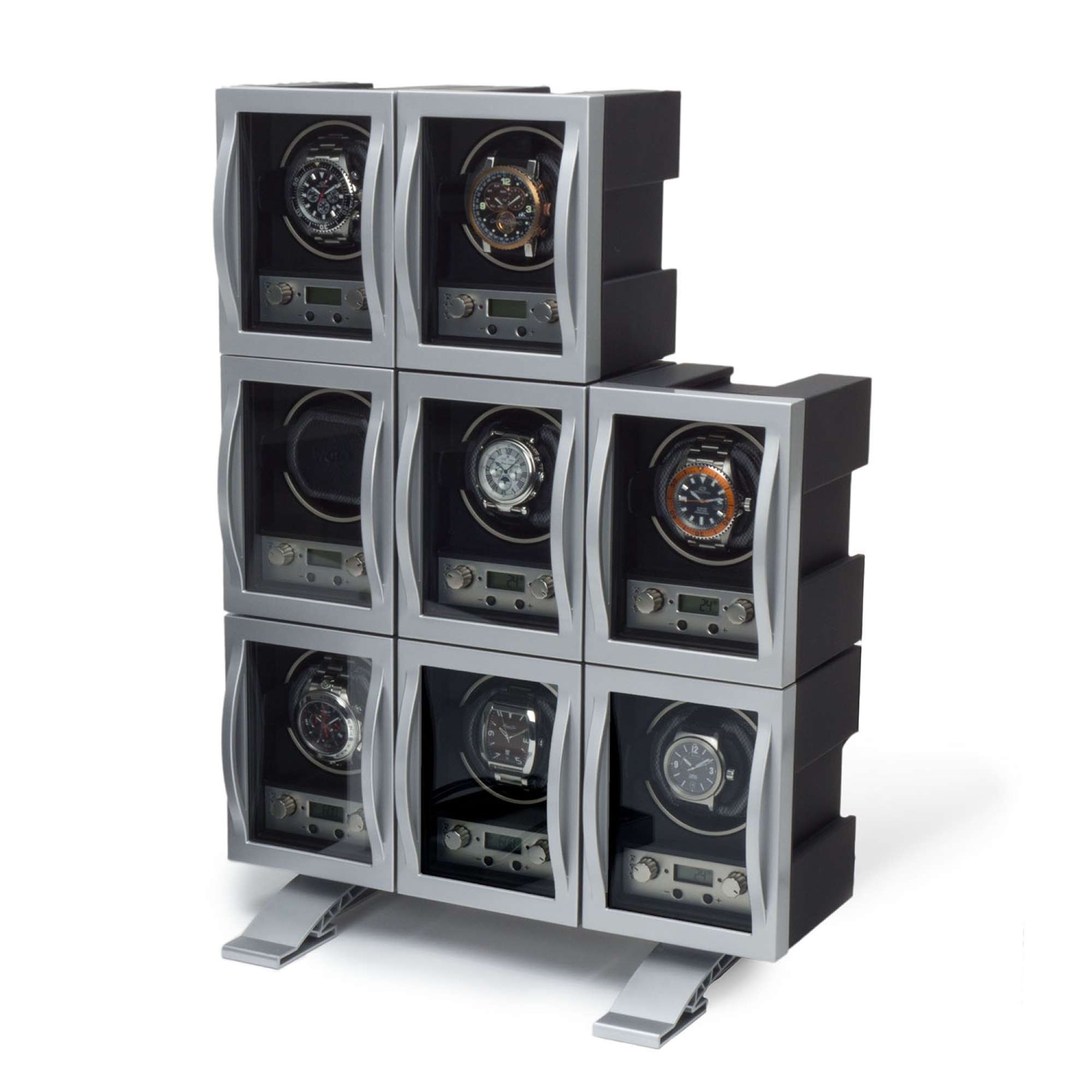 WOLF Module 4.1 Grey Single Watch Winder 454011